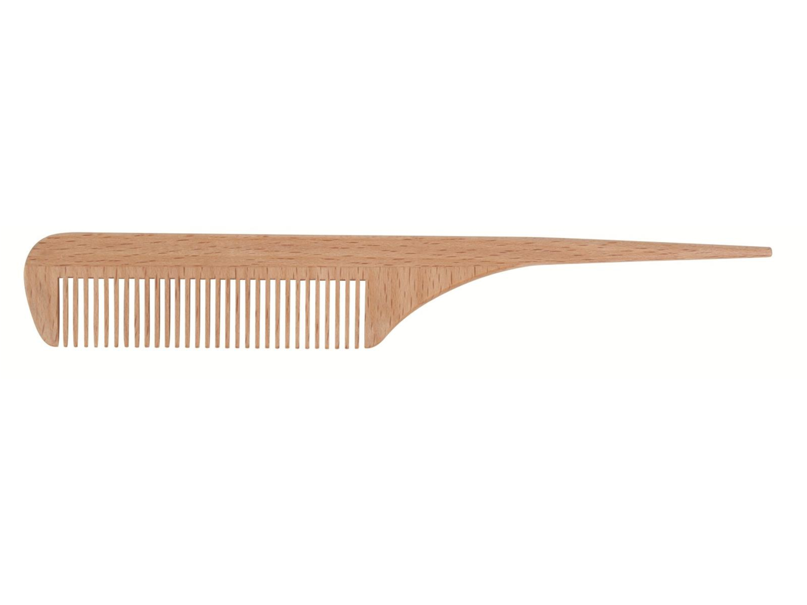 Stielkamm aus Buchenholz 20 cm