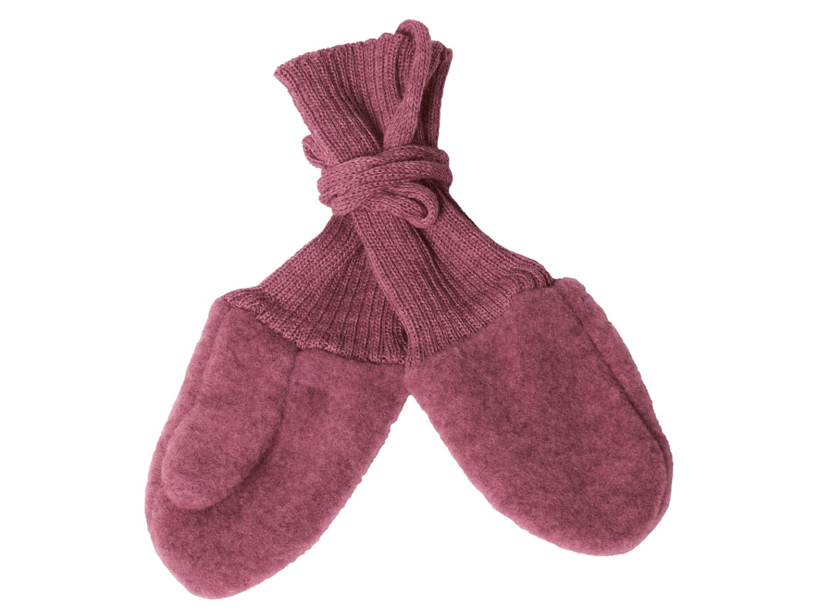 Kinder Handschuhe Bio-Merinowolle Fleece malve Gr.2 (2 Jahre)