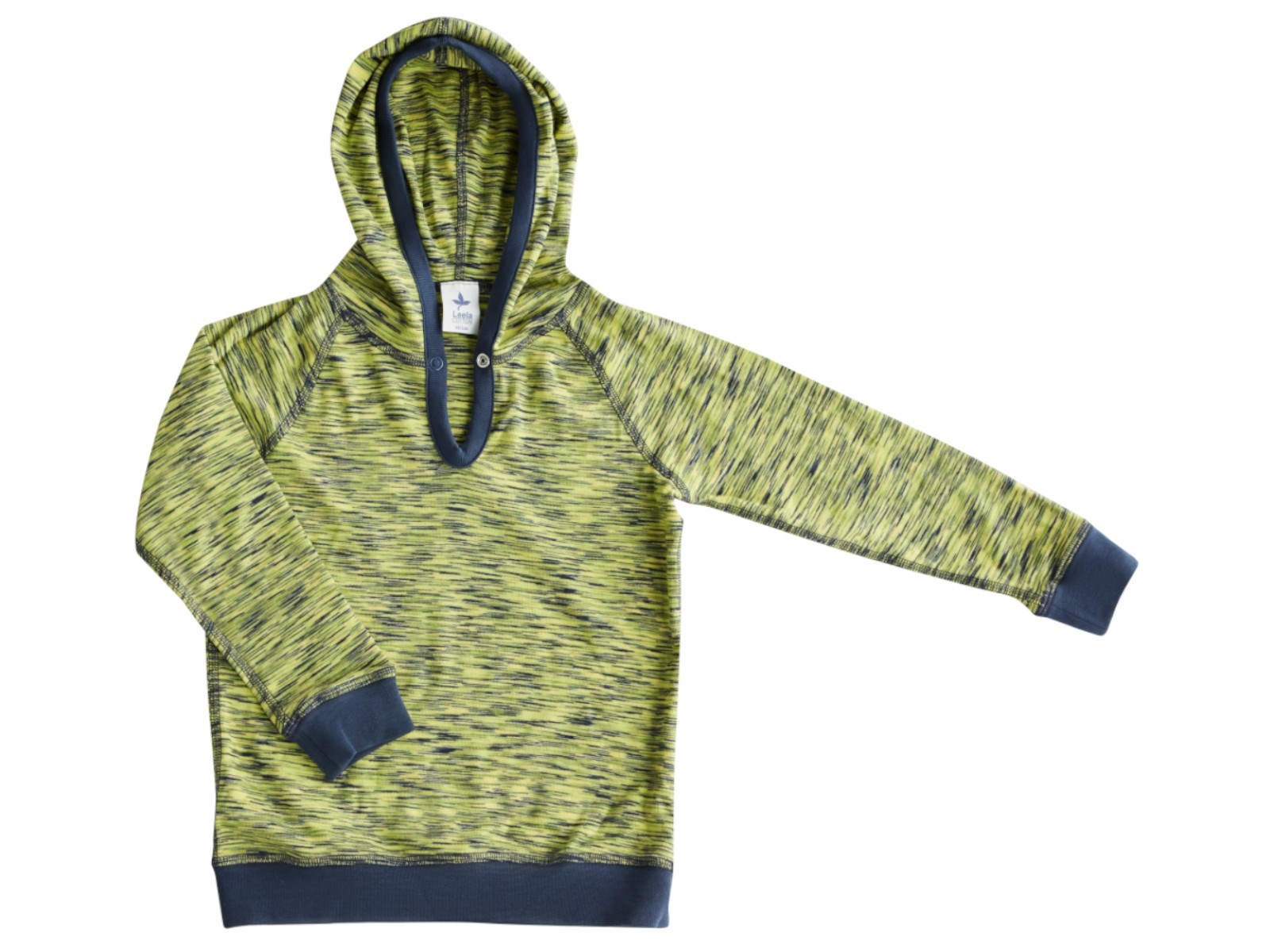 Kinder Shirt mit Kapuze Wiese Gr.116
