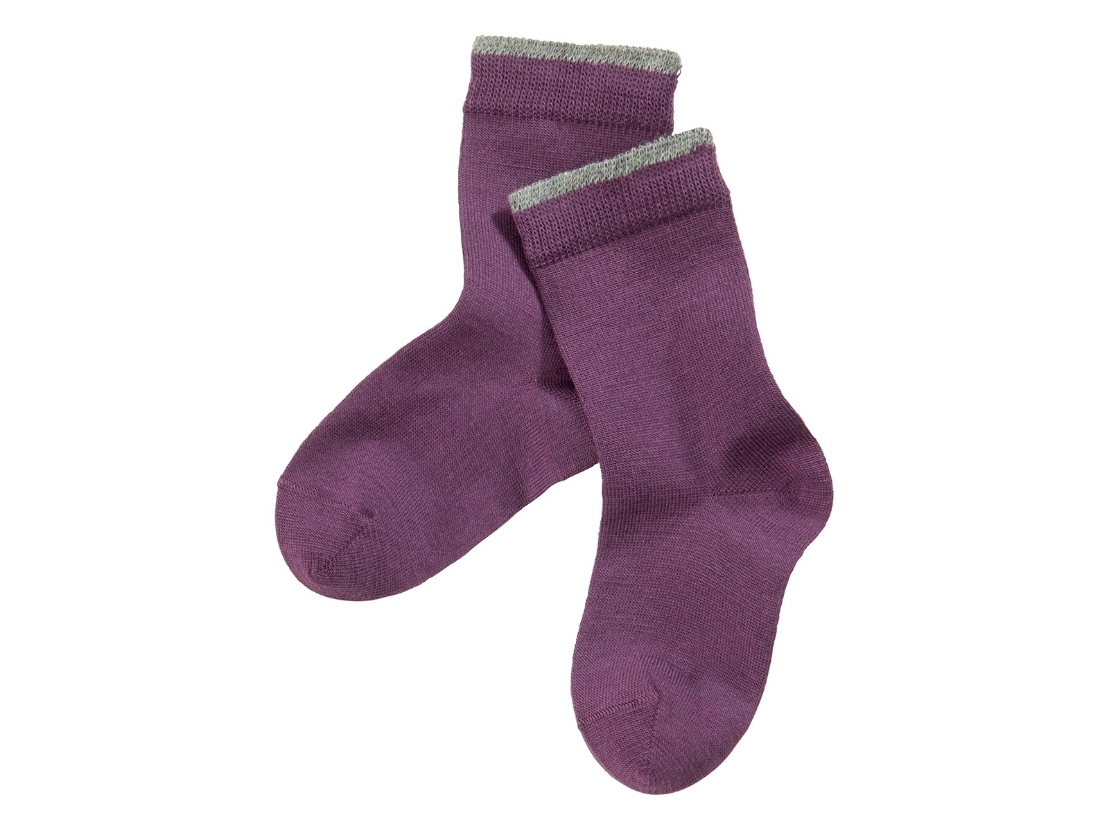Kinder Socken dunkellila Gr.1-2