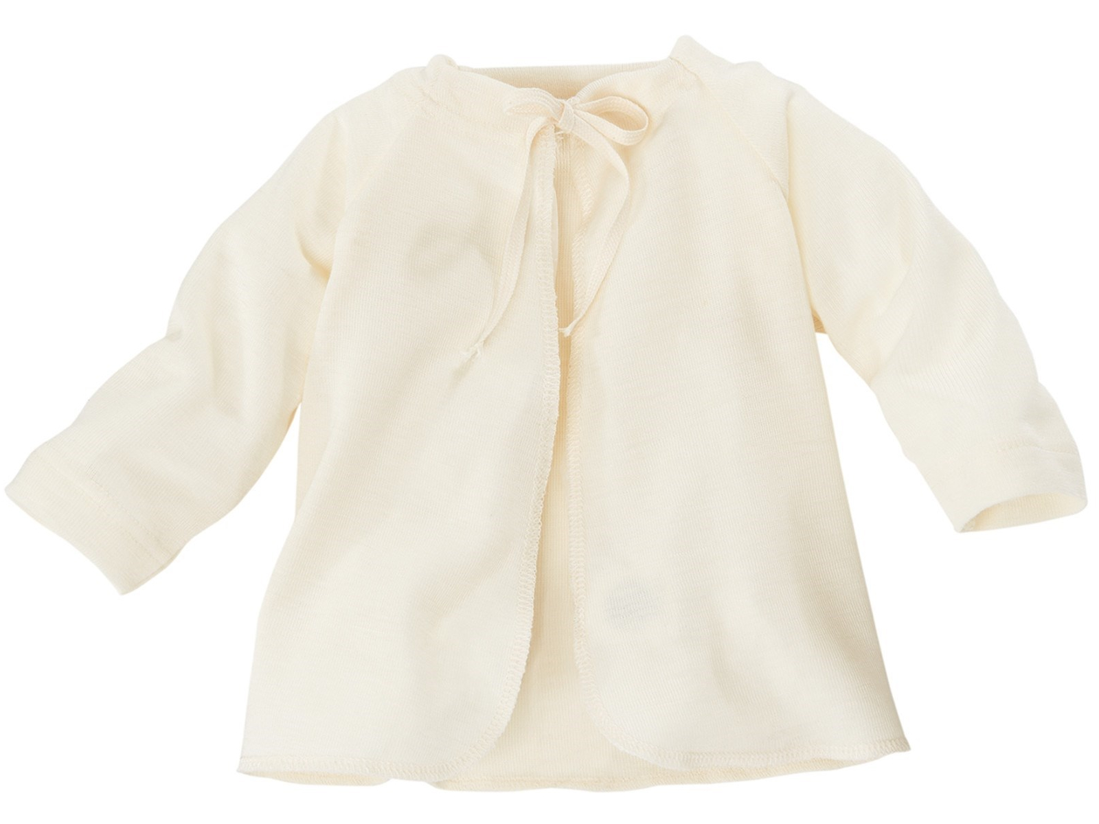 Cosilana Baby Flügelhemdchen Langarm Wolle Seide Gr.62/68