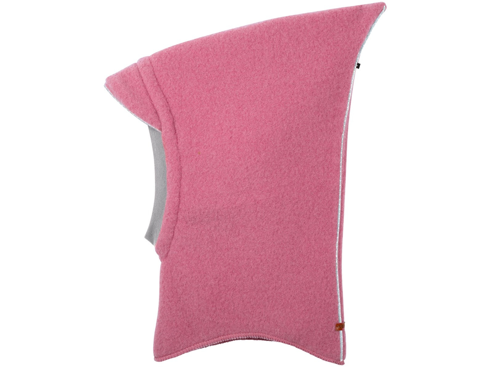 PURE PURE by Bauer Baby und Kinder Fleece Schlupfmütze, Reflektor, Bio-Merinowolle pink Gr. 53/55