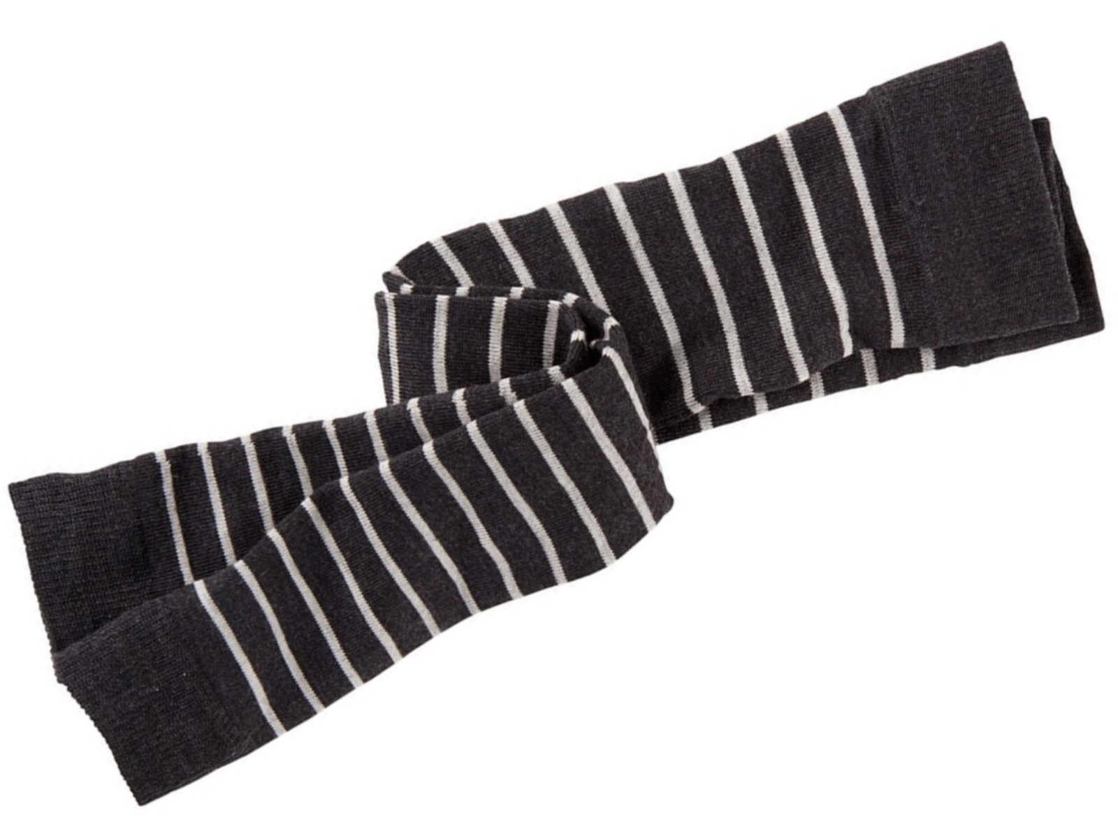 Kinder Leggings Schurwolle Baumwolle (kbA) anthrazit-geringelt Gr.1-2