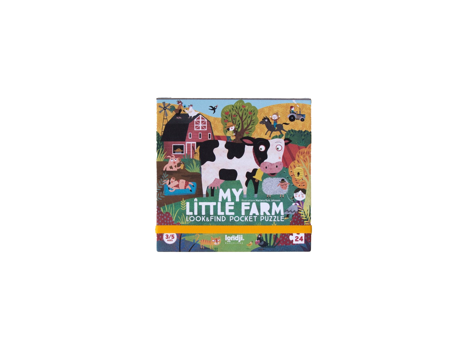 Pocket Puzzle my little Farm 24 Teile