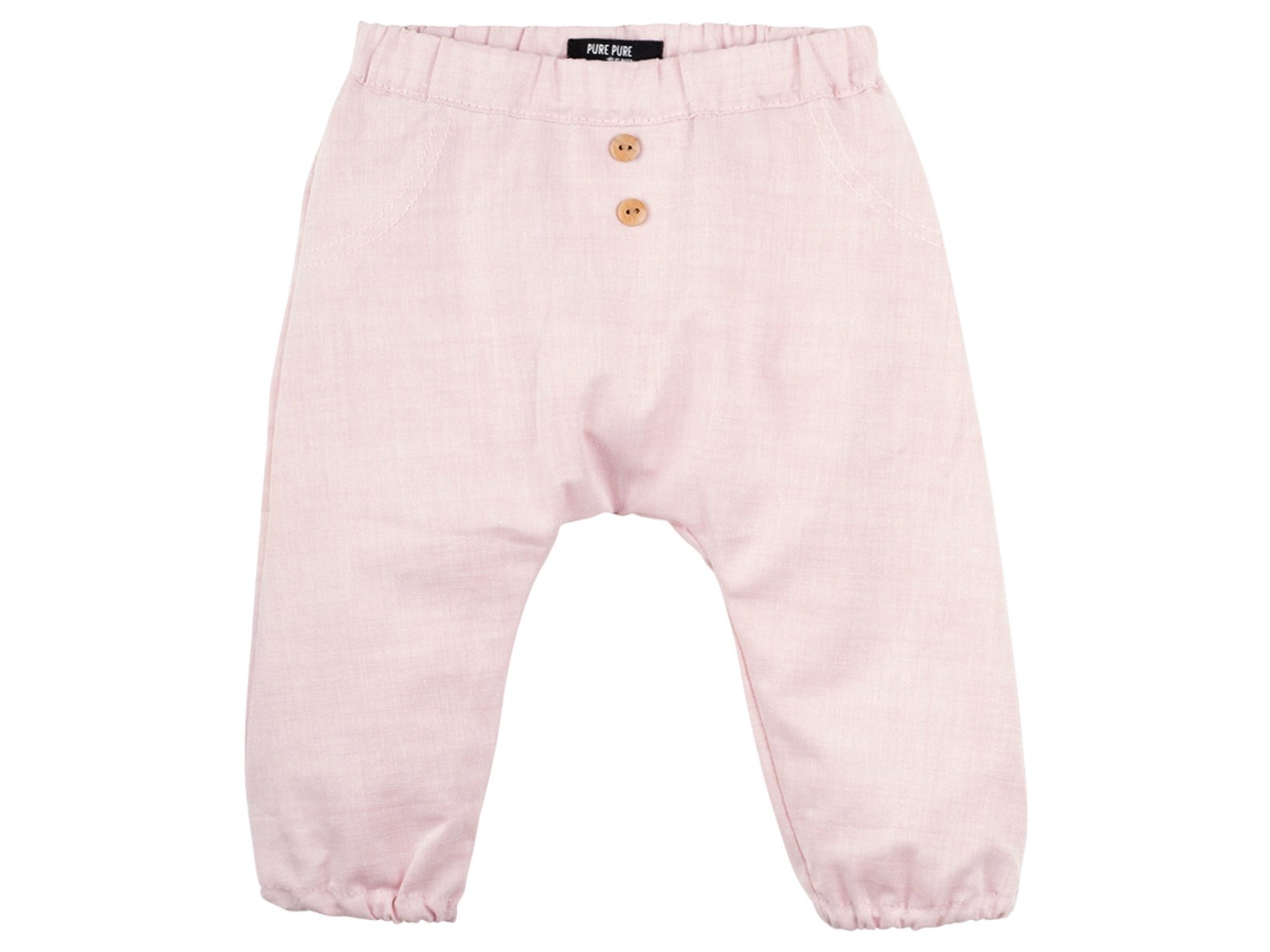 PURE PURE by Bauer Baby Hose Erdbeercreme Gr.80