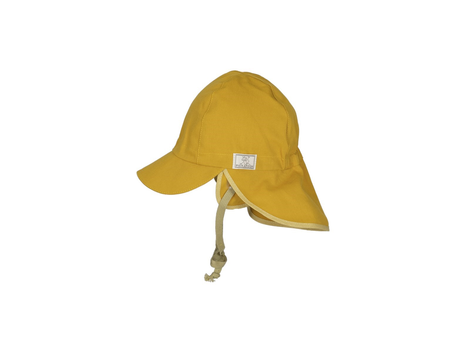 Pickapooh Baby und Kinder Mütze UV-60 golden yellow Gr.52
