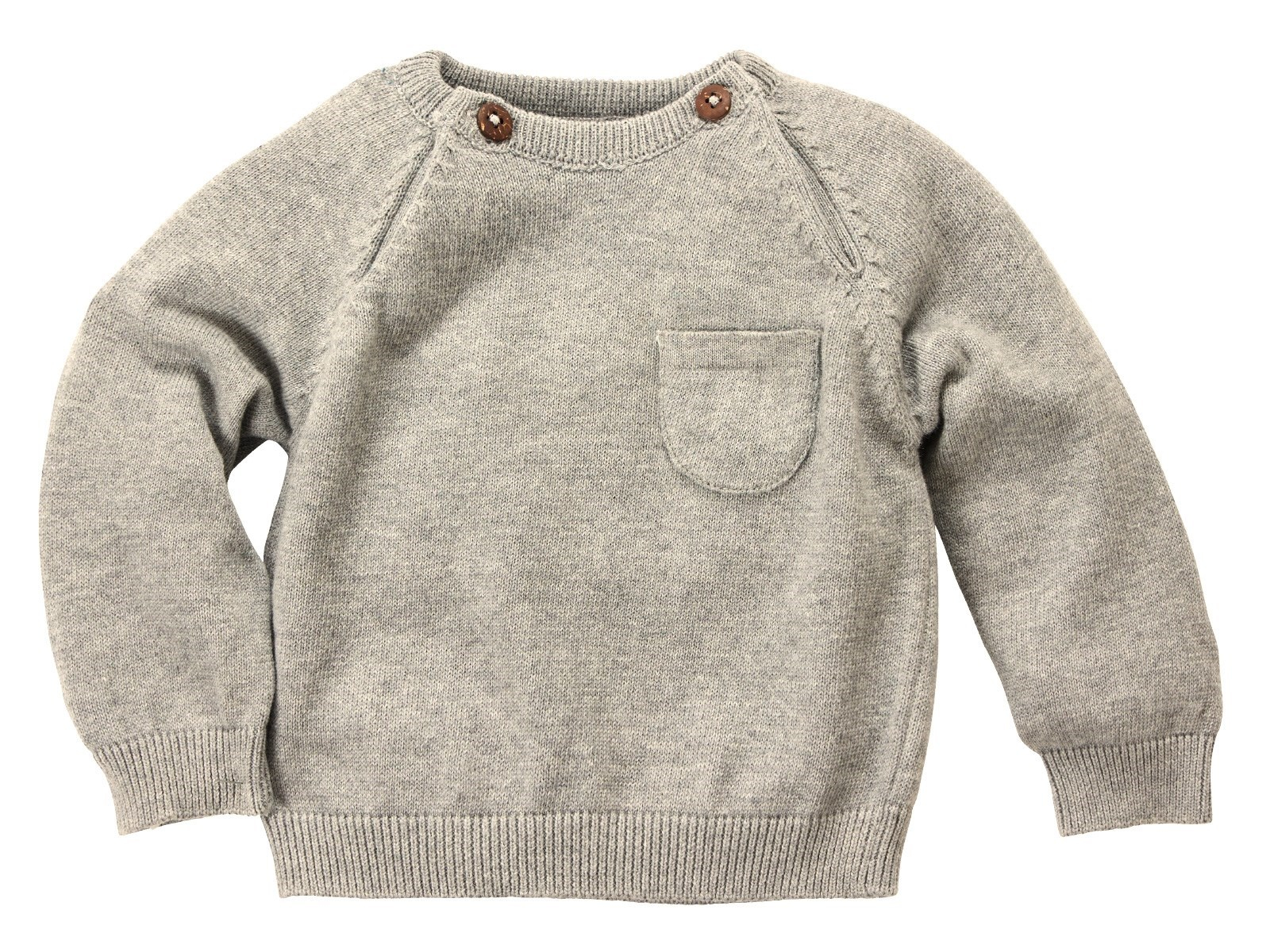 Baby und Kinder Pullover Feinstrick Bio-Baumwolle beige Gr. 50/56