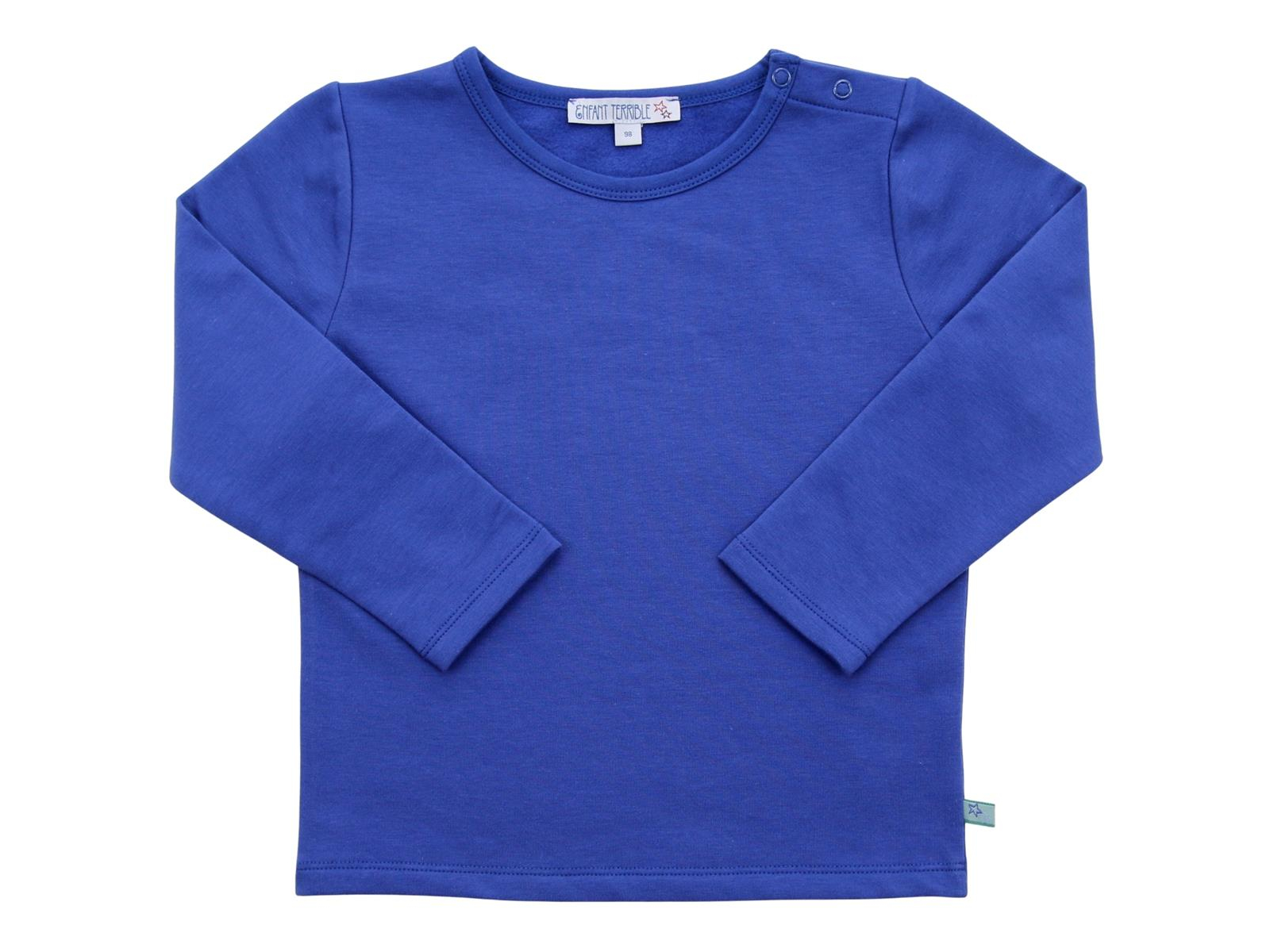 Kinder Langarmshirt Thermo Bio-Baumwolle cobalt 98
