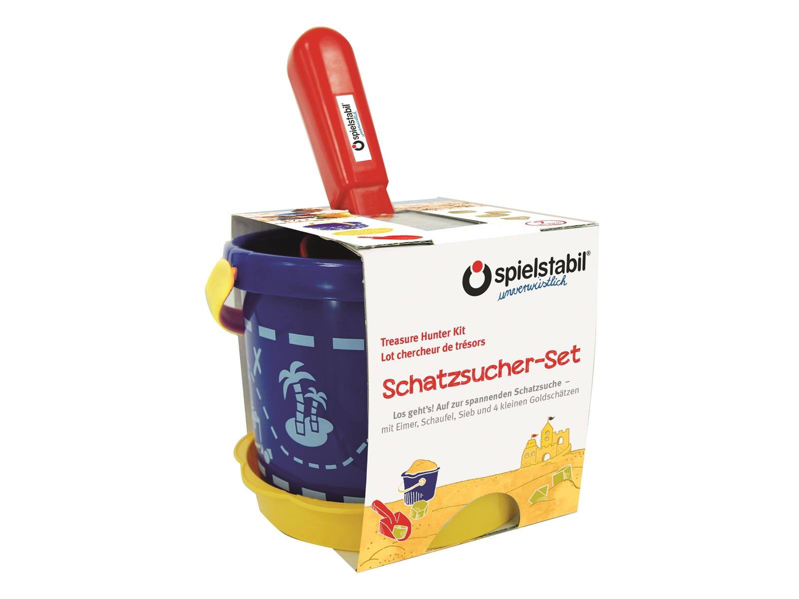 Spielstabil Schatzsucher-Set classic 7-teilig 14 x 19 x 13,5 cm
