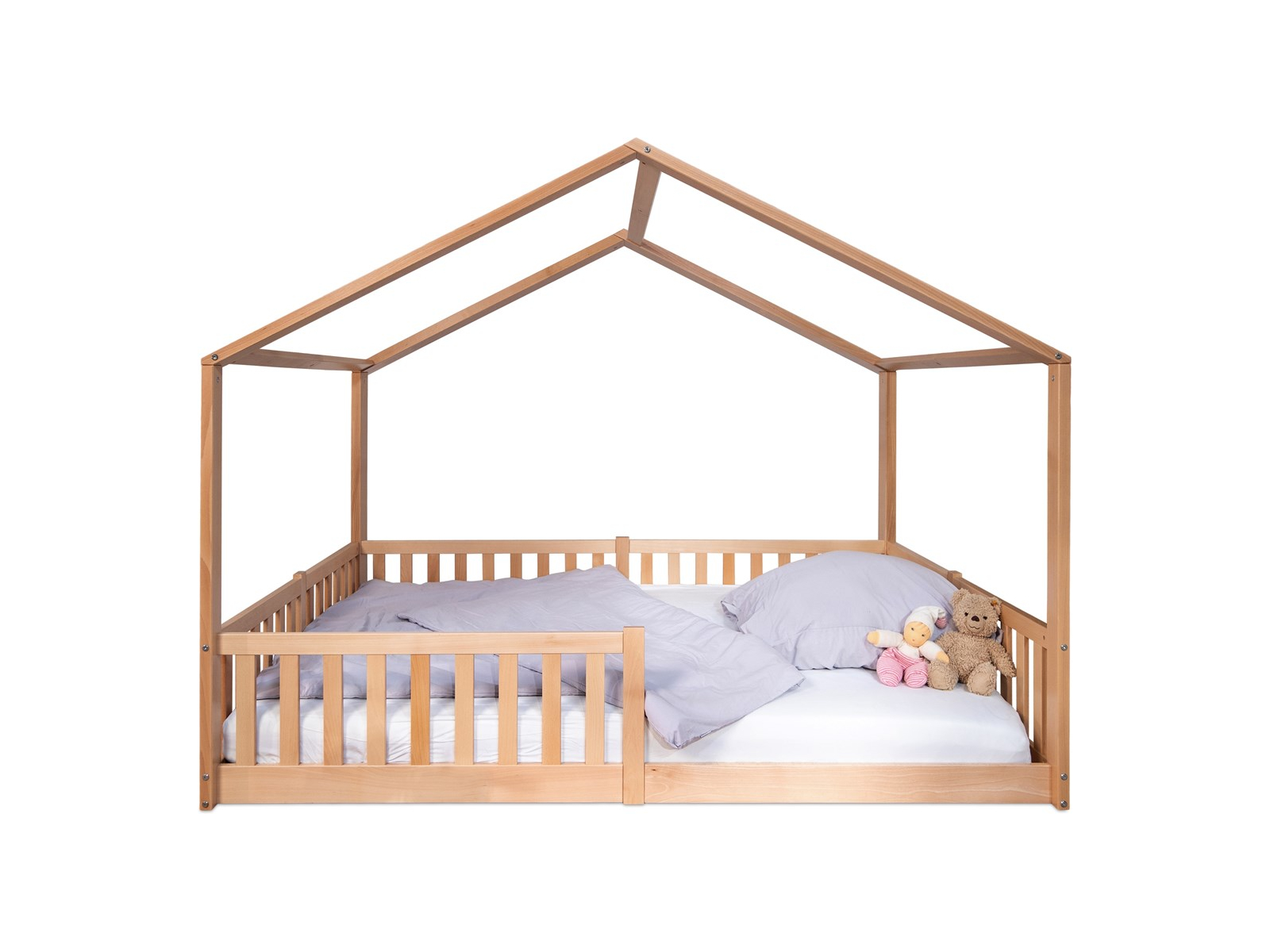 Hausbett Enno 140 x 200 cm, natur