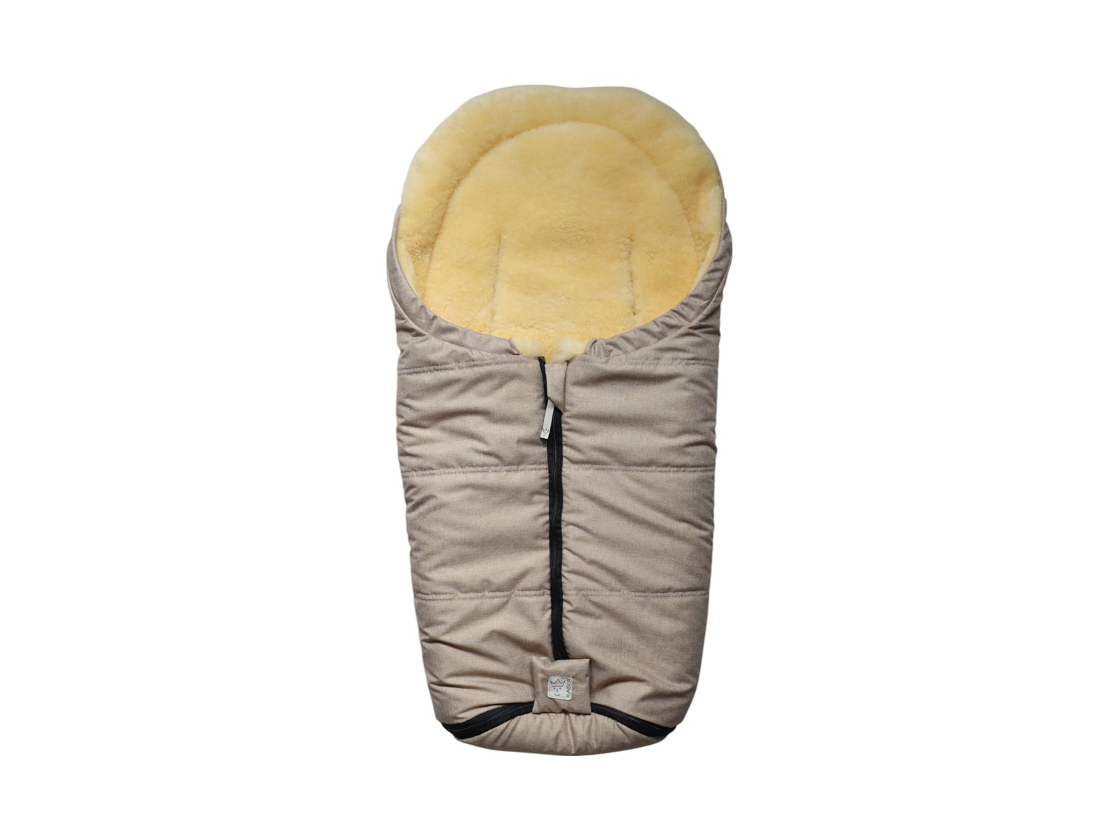Kaiser Naturfellprodukte Lammfell Fußsack "NAADJA" ginger ca. 80 x 37 cm