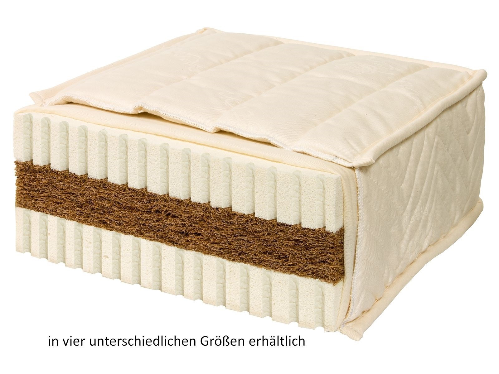 3 Schicht Bio-Kokos-Latex-Matratze Saluta premiumS 90 x 200 cm