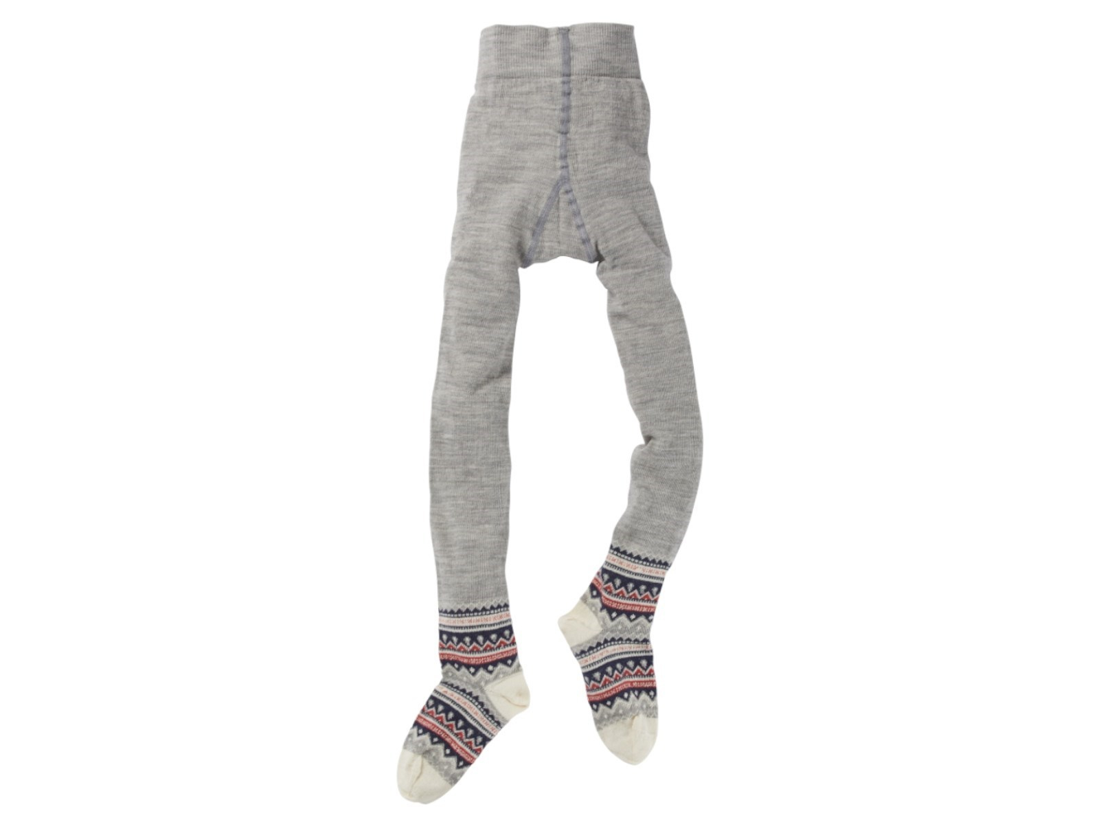 Kinder Strumpfhose grau-melange Gr. 7-8