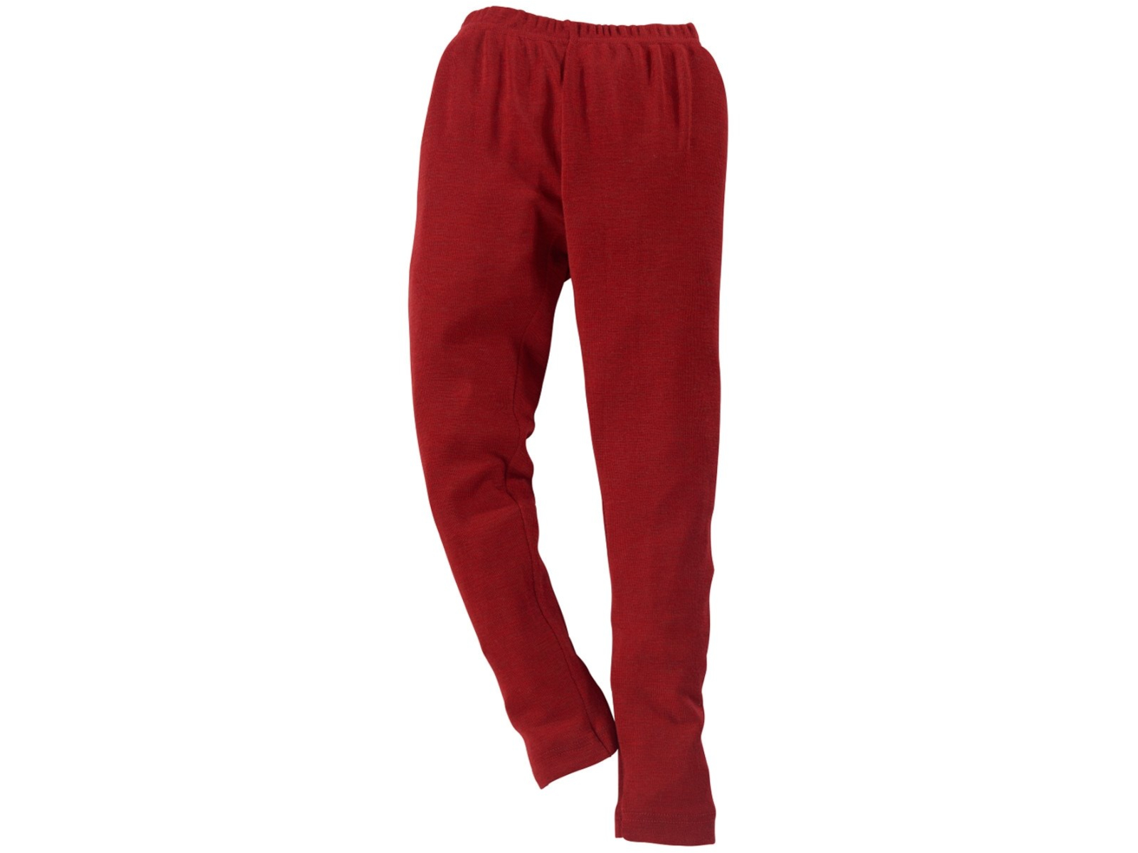 Engel Natur Kinder Leggings Bio-Merinowolle melange-rot Gr.92