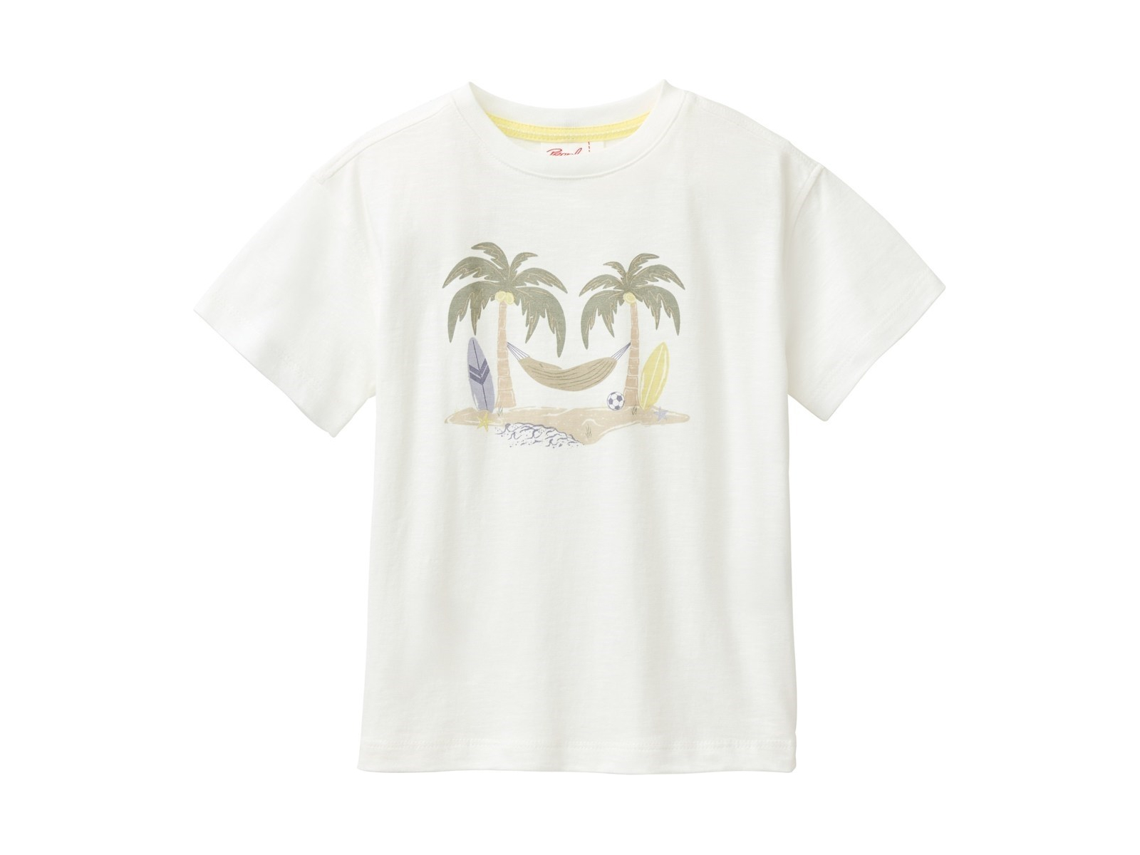 People Wear Organic Kurzarm-Shirt weiß 98/104