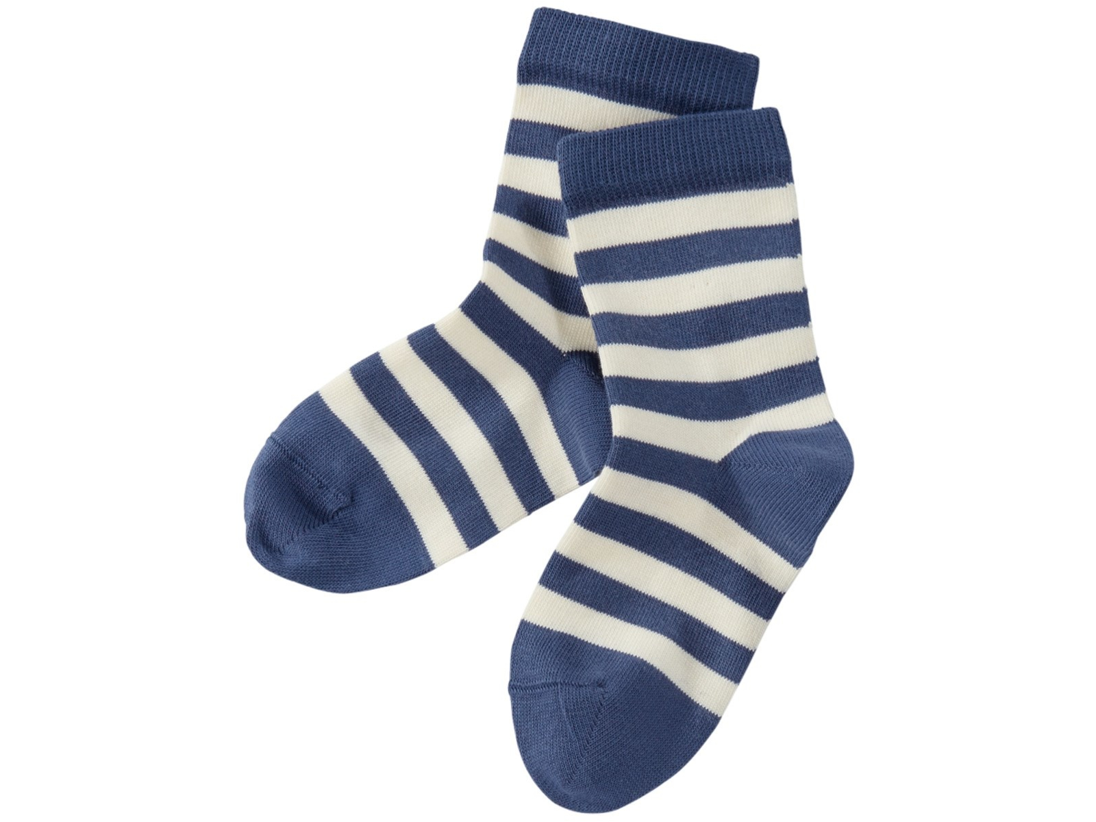 Kinder Ringelsocken denim-ecru Gr.5-6