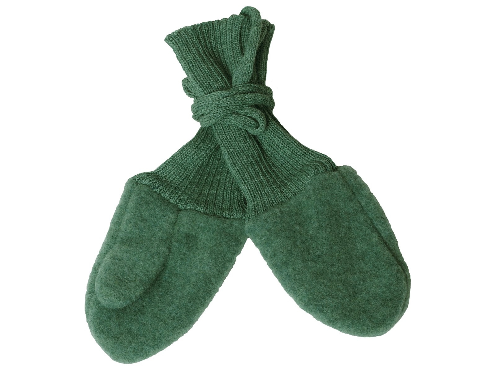 Kinder Handschuhe Bio-Merinowolle Fleece salbei Gr.2 (2 Jahre)