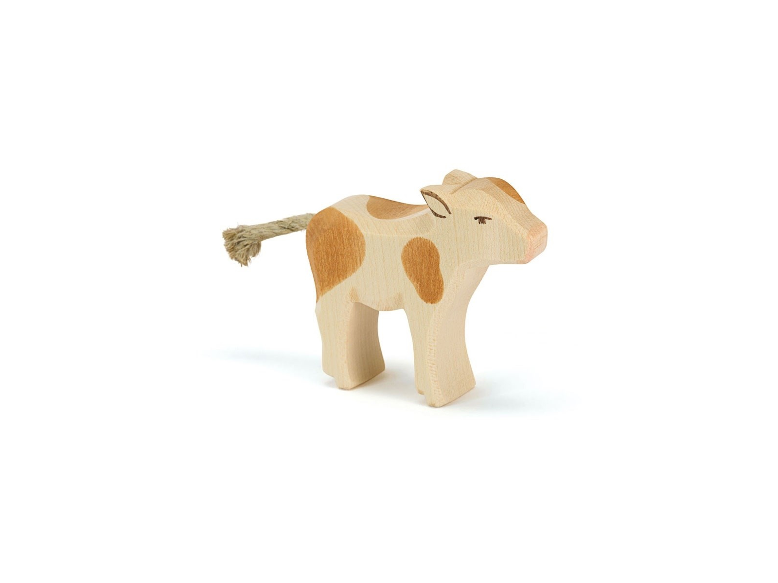 Ostheimer Kalb braun stehend 8 x 2,5 x 7,5 cm