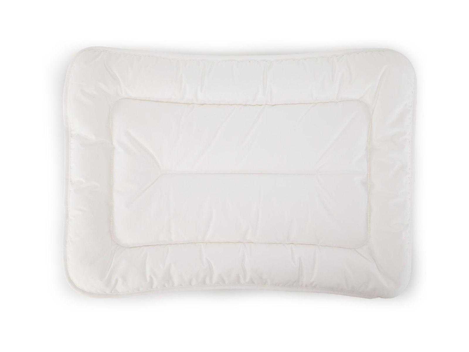 Flachkissen für Babys und Kleinkinder Cellulosefaser waschbar Maße 40 x 60 x 3 cm, 120 g, Perkal-Inlett