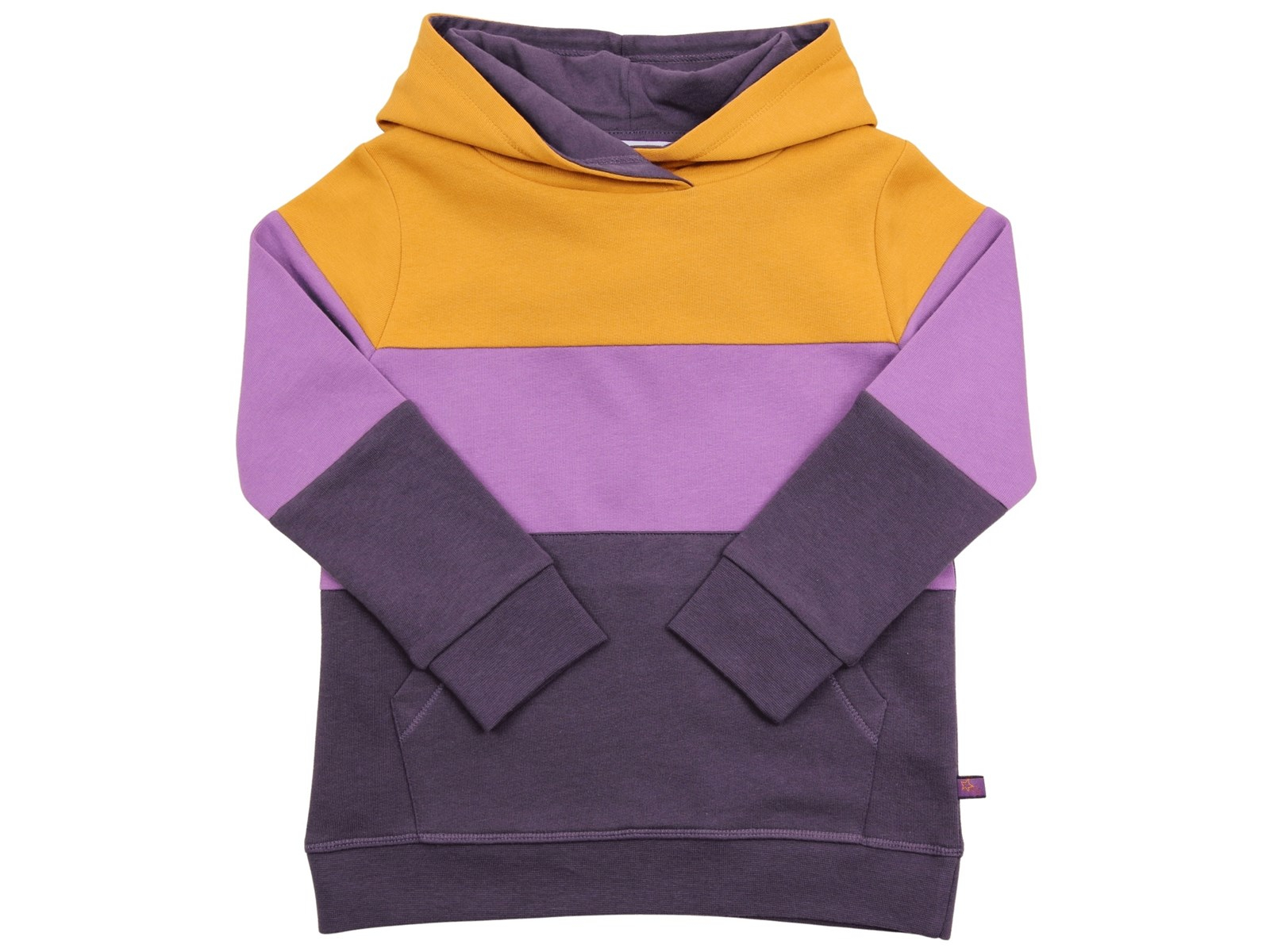 Hoodie Kapuzenpullover Bio-Baumwolle plum-violet Gr. 98