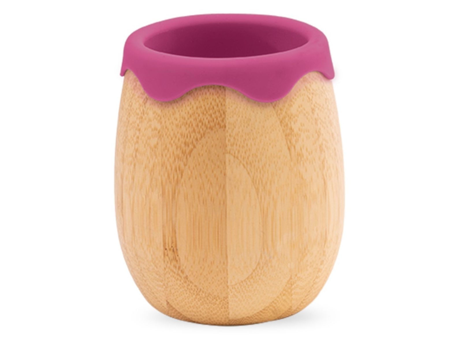 Kindergeschirr Becher, aus Bambus, kirsch Maße 9 x 6 cm
