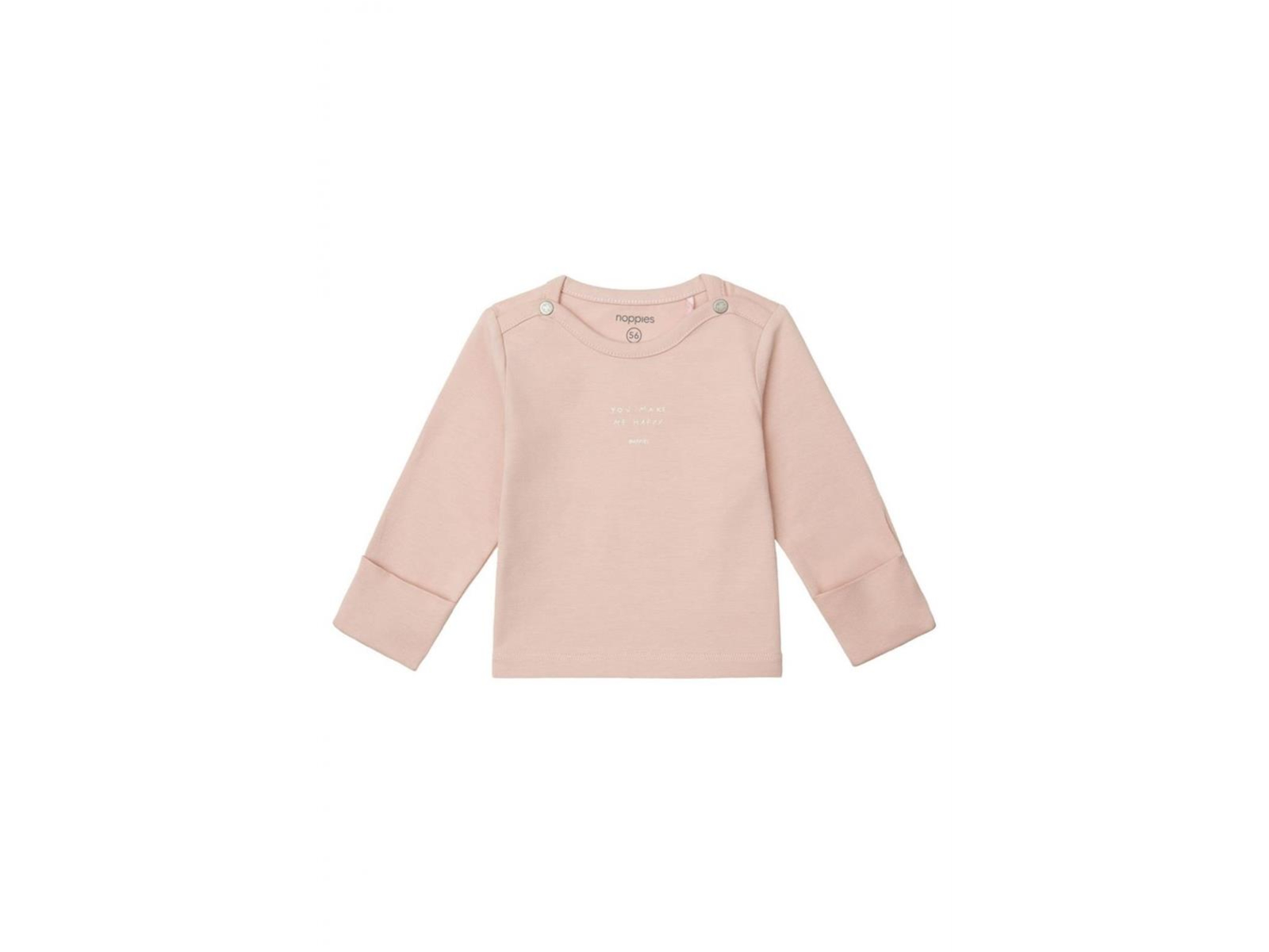 Langarmshirt Neisse rose smoke Gr. 68