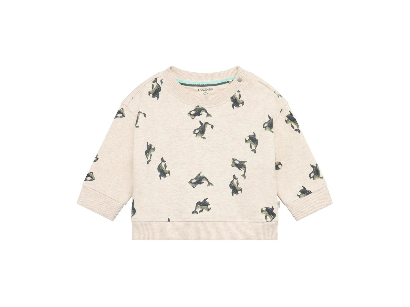 Sweatshirt sand melange 74