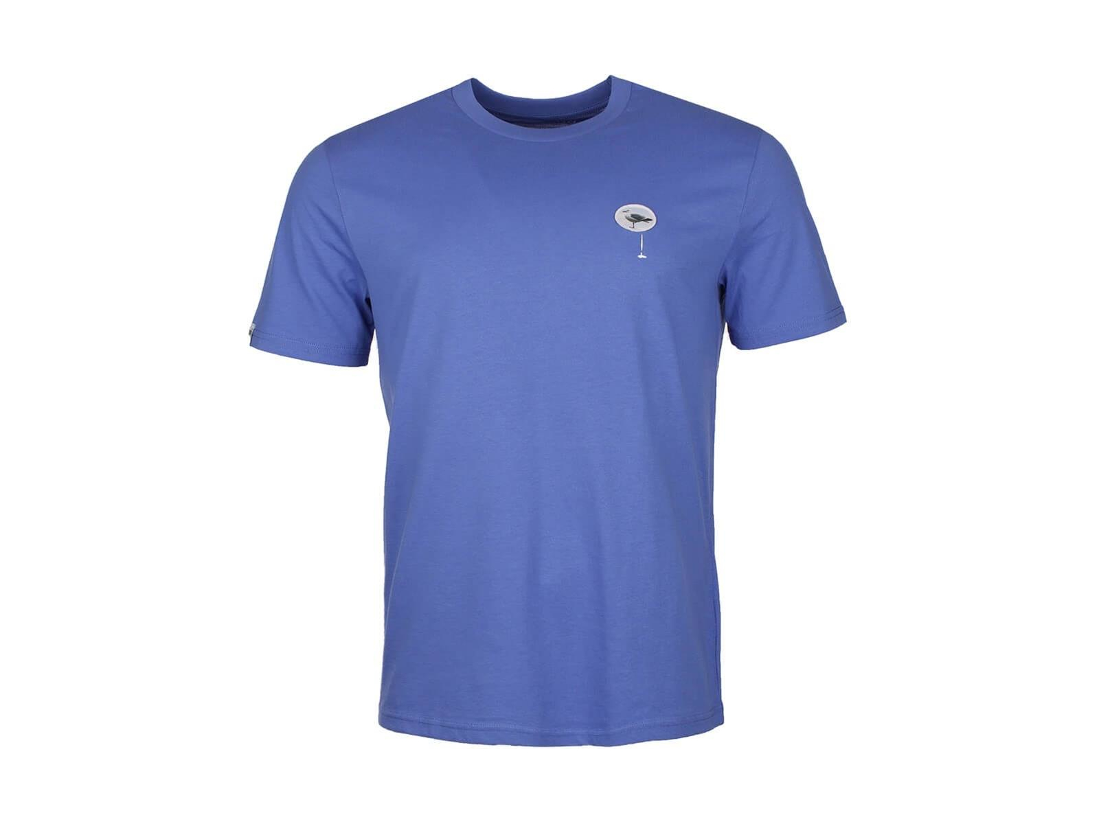Herren T-Shirt "Glücksschiss PÄP" blaugrau M