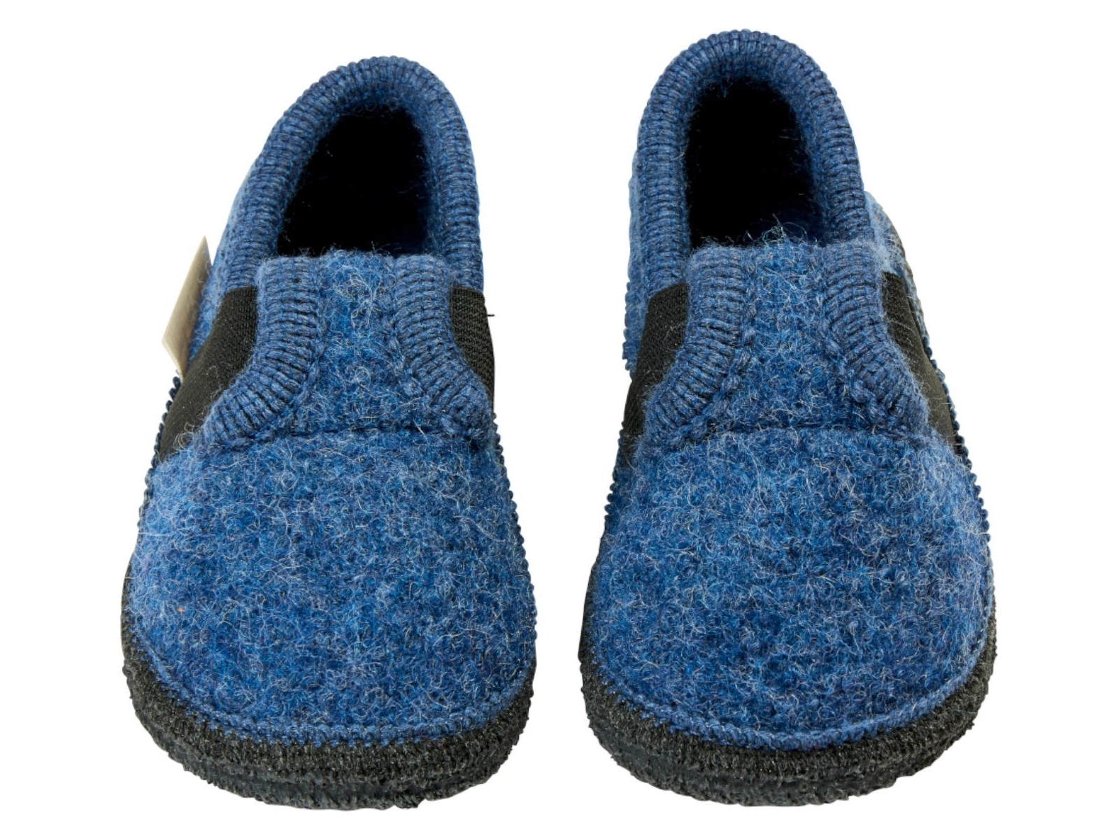 Kinder Hausschuhe Walkpuschen jeans Gr. 24