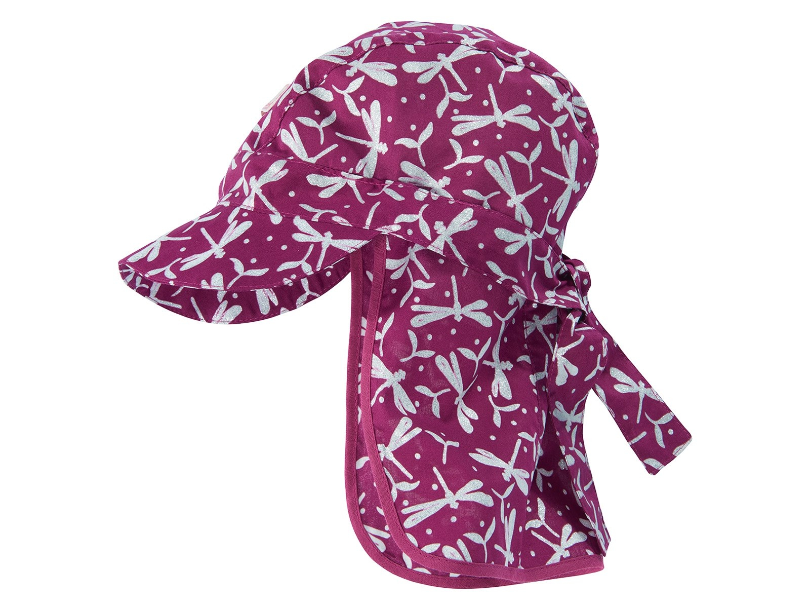 Pickapooh Baby und Kinder Sommerhut mit Nackenschutz Libelle orchidee Gr.48