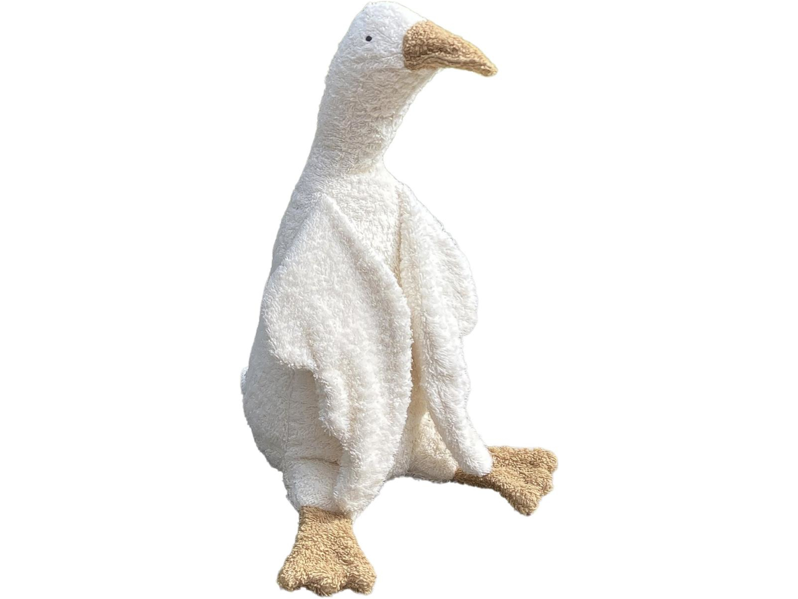 Kuscheltier Gans, creme ca. 36 cm