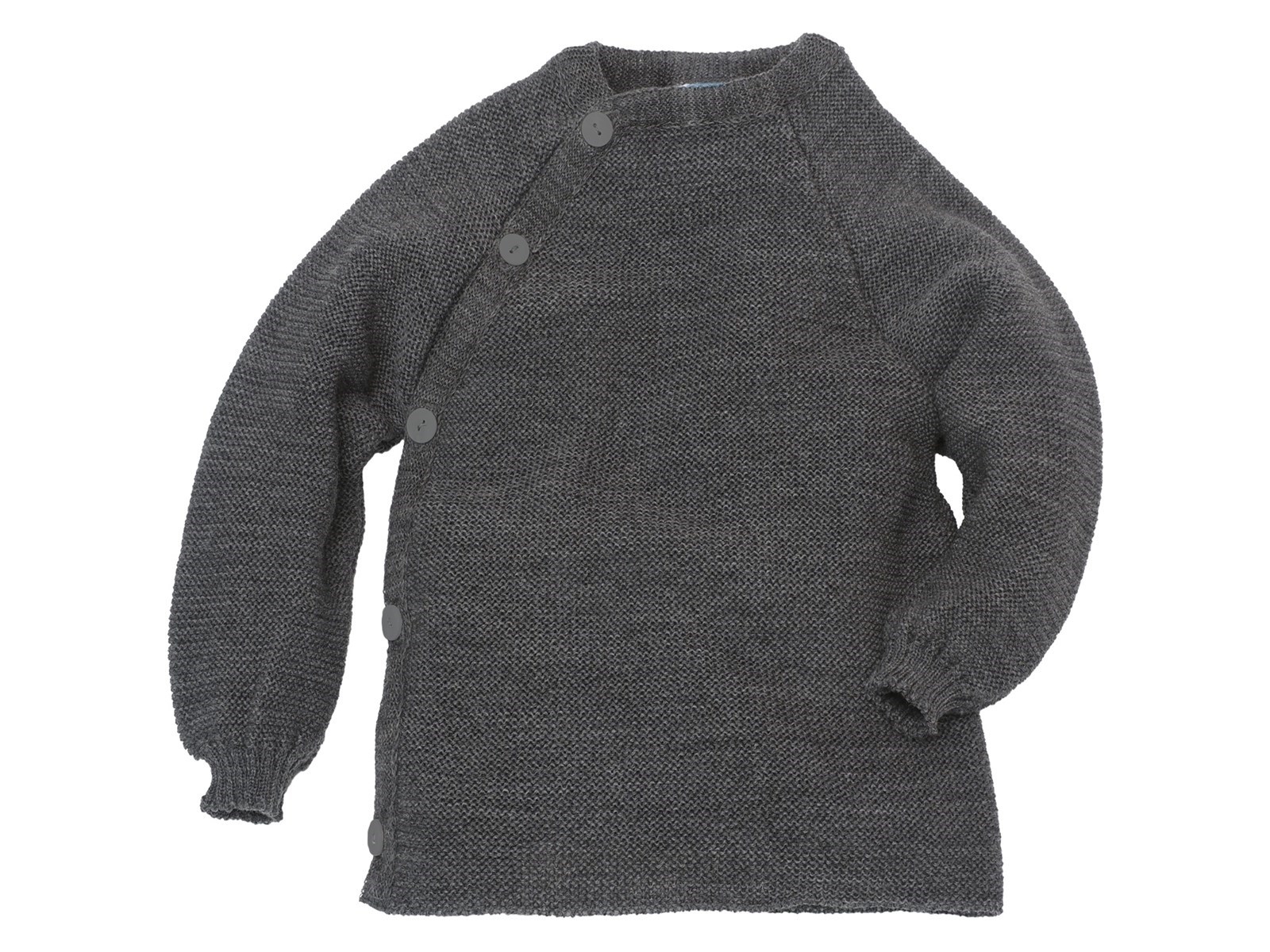 Baby Jacke Schlüttli Bio-Merinowolle fels Gr.62-68