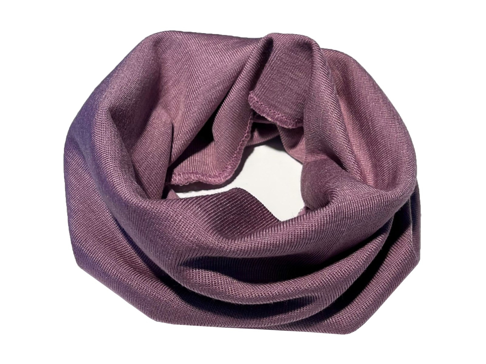 Pickapooh Kinder Schlauchschal Wolle Seide alt rose Onsize, Maße 29 x 19 cm