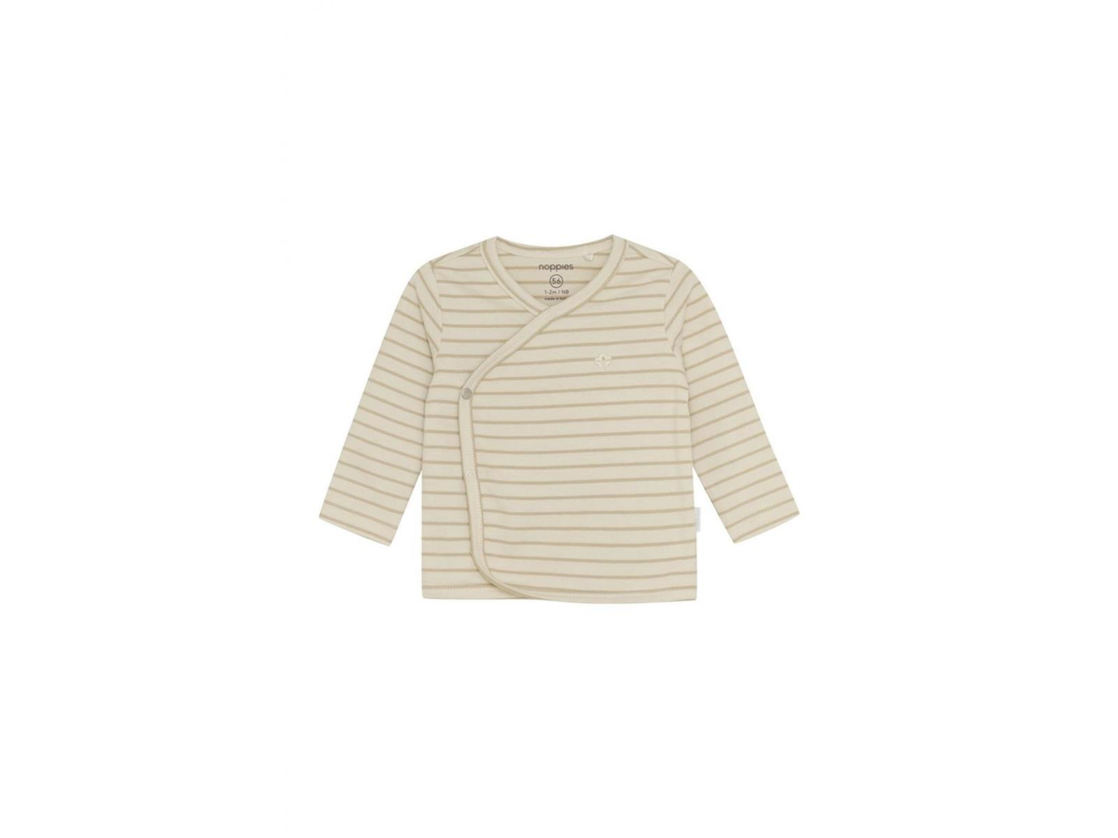 Wickelshirt Langarm Nour Stripe pattern off white 62