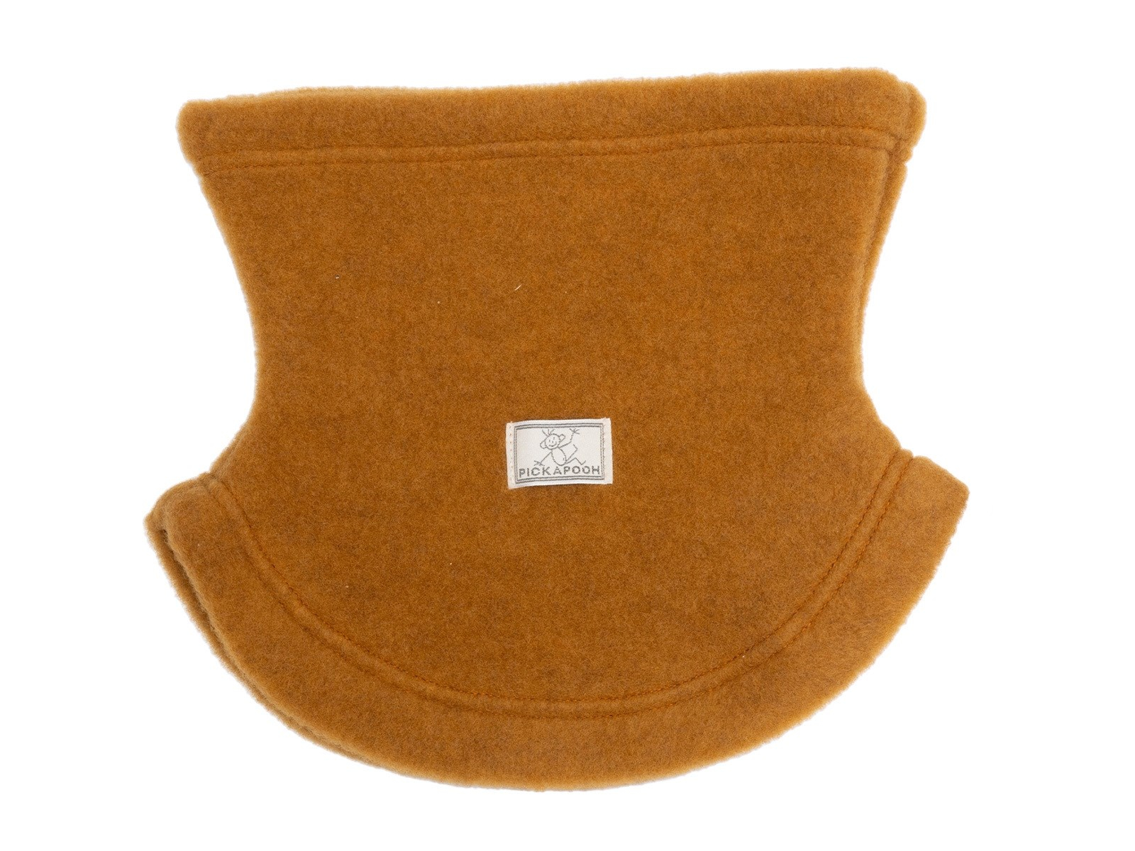 Pickapooh Kinder Schlupfschal Bio-Schurwolle Fleece caramel Gr.1 (1 bis 2 Jahre)