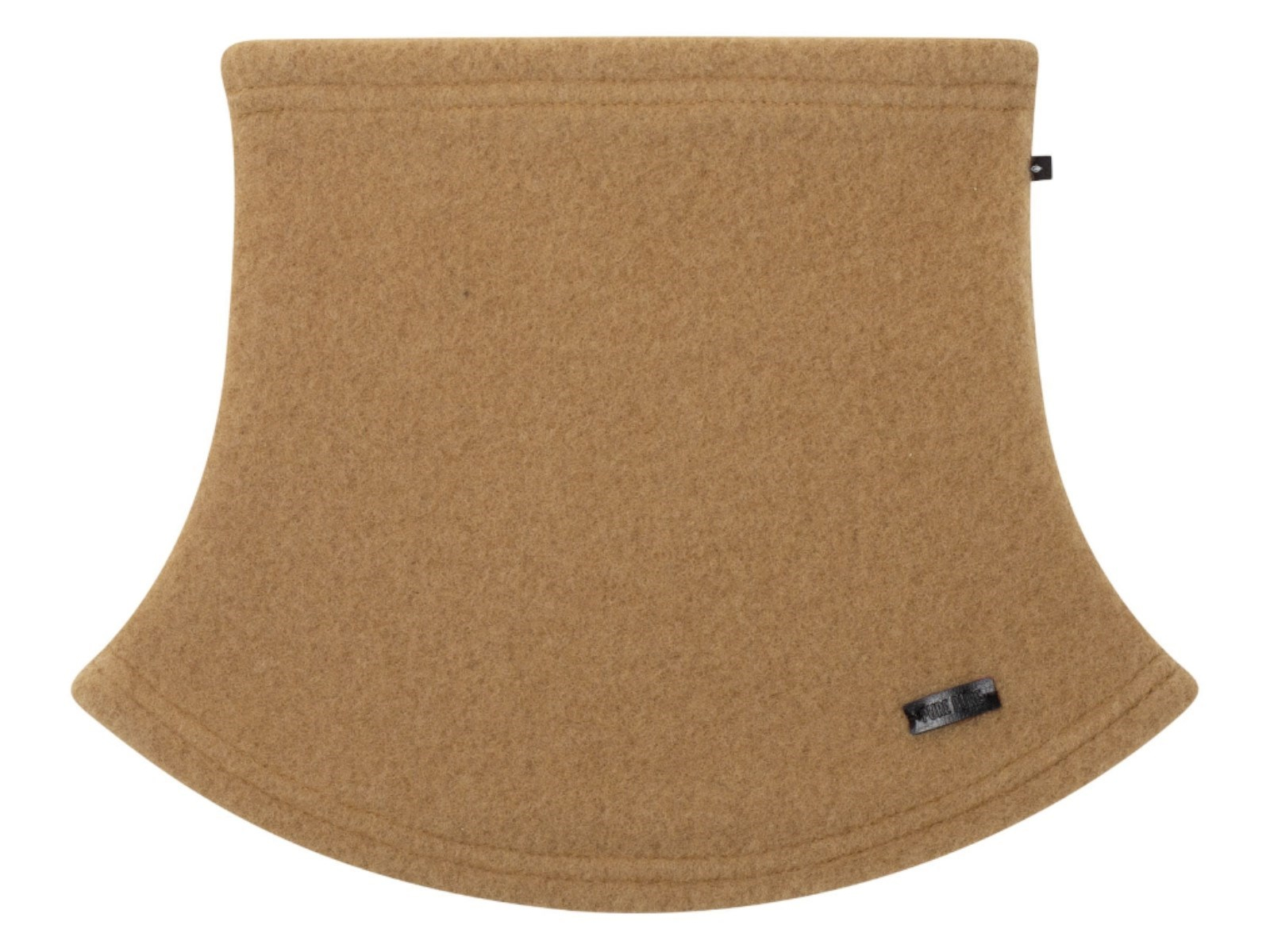 PURE PURE by Bauer Baby und Kinder Schlupfschal Bio-Merinowolle Fleece ermine Gr. 2, Maße 24 x 22 cm