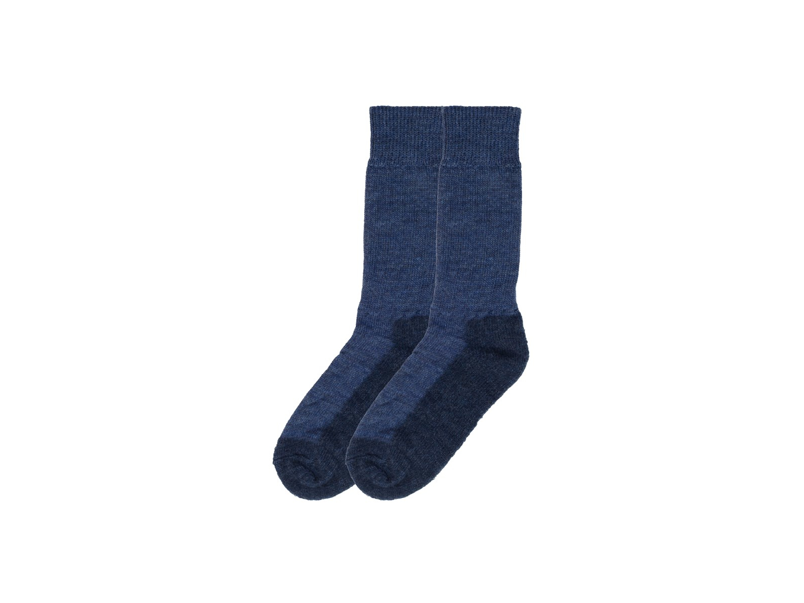 Damen Trekkingsocken Bio-Schurwolle jeans-nacht Gr. 40-41