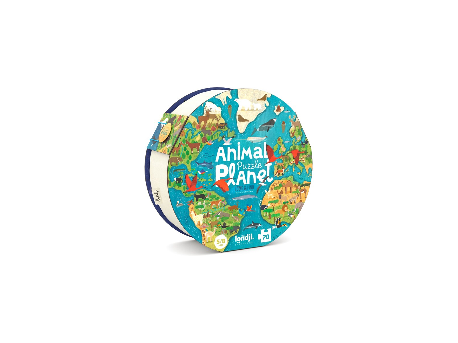 Animal Planet Puzzle 70 Teile, 21,5 x 18 cm