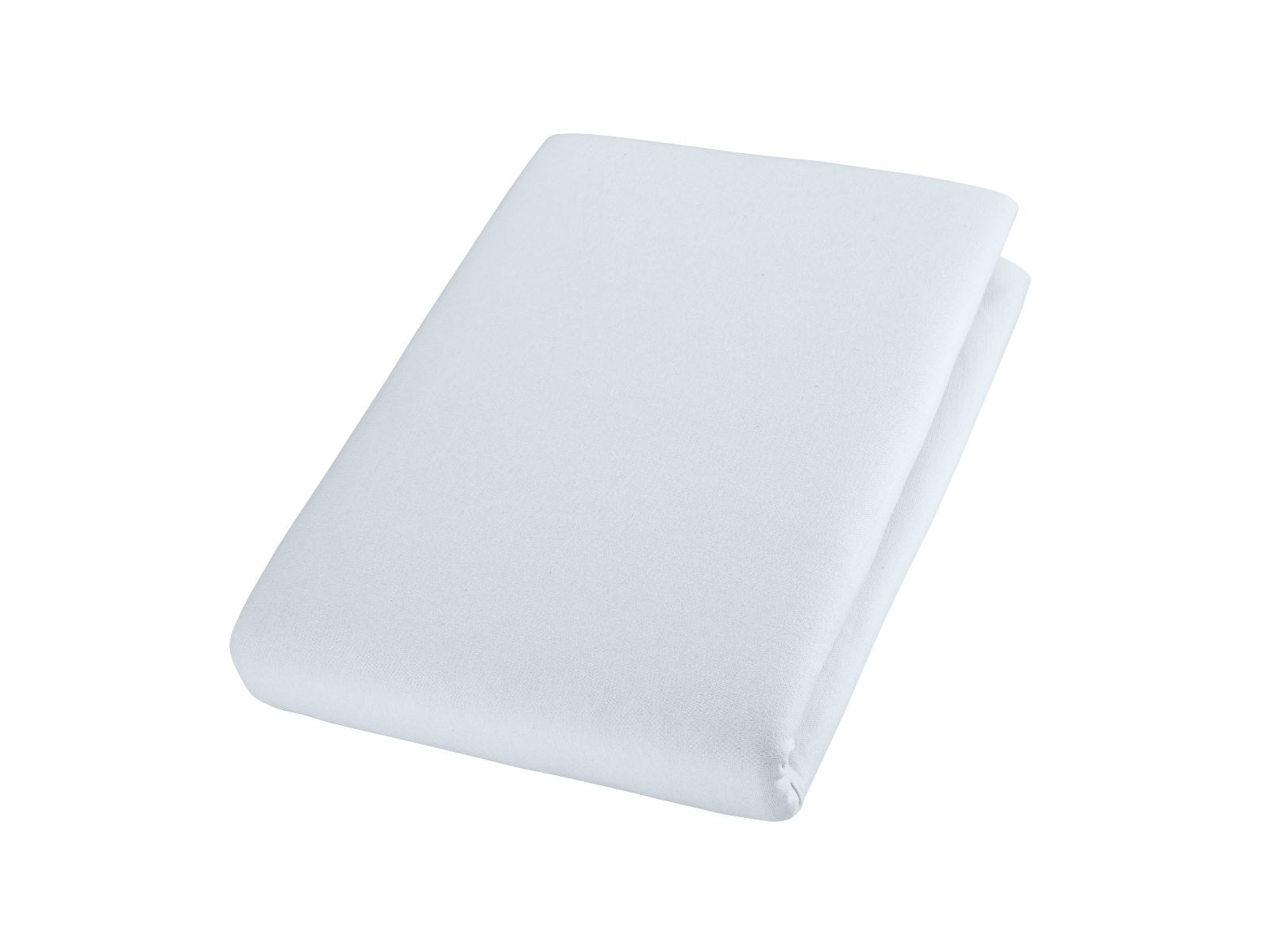 Spannbettlaken Bio-Baumwolle Jersey hellblau Gr.3 (140x200x18-160x200x18 cm)