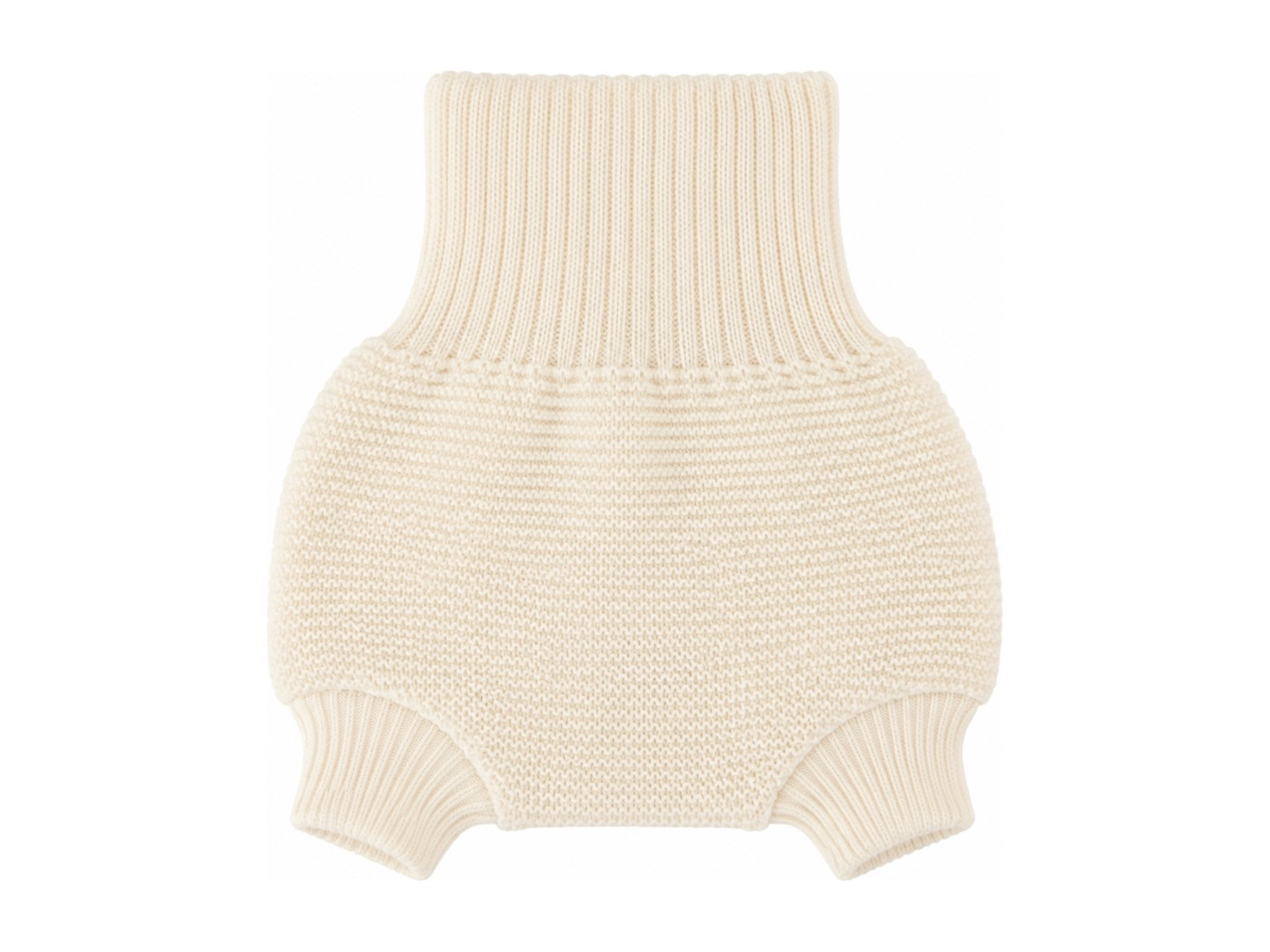 Wollwindelhose doppellagig Bio Merinowolle natur Gr.98/104