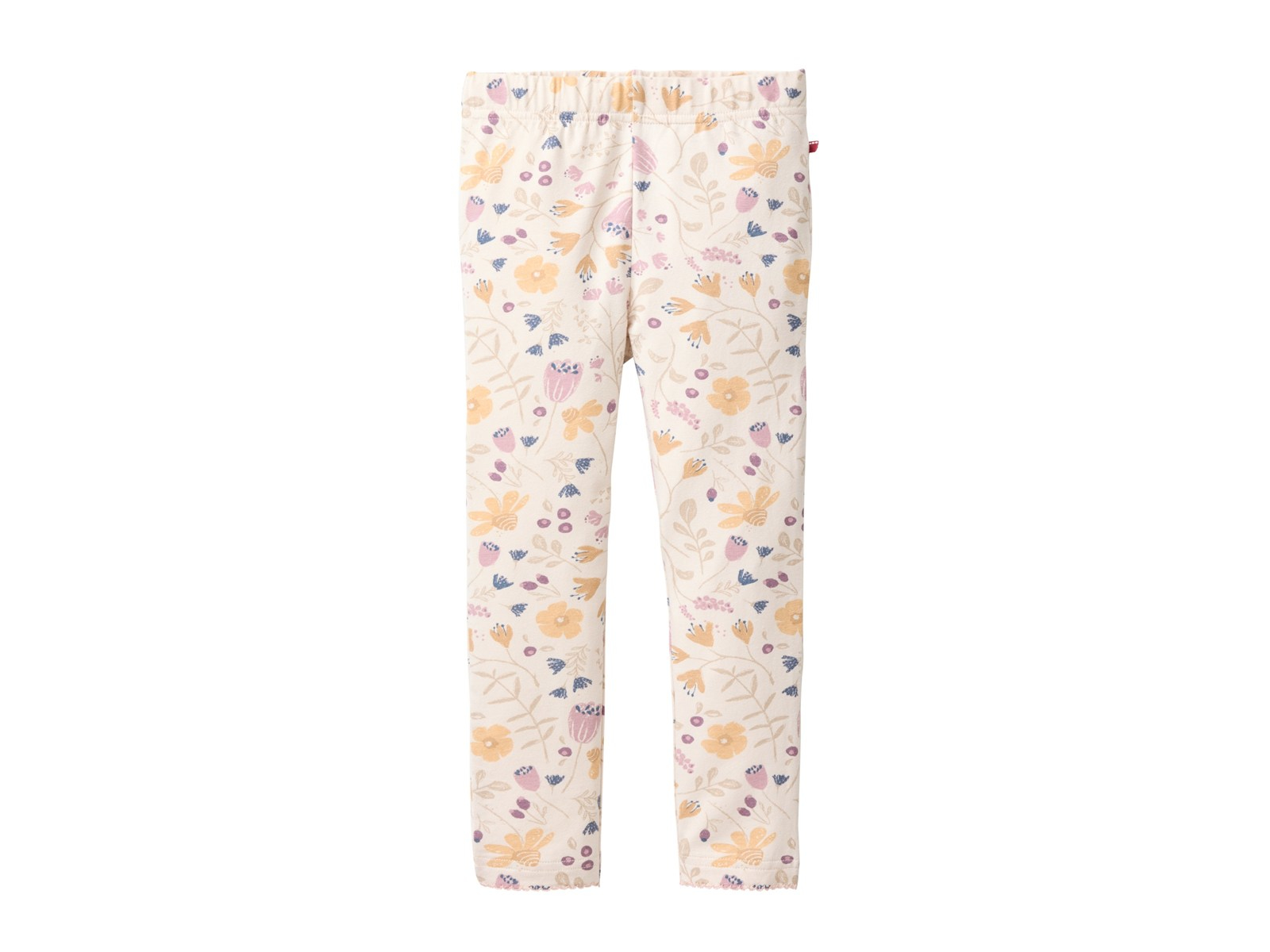 People Wear Organic Leggings Blumengarten puderrosa Gr. 110