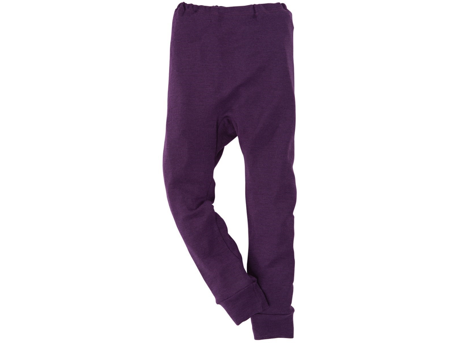 Cosilana Kinder Unterhose langes Bein Wolle Seide lila Gr.128