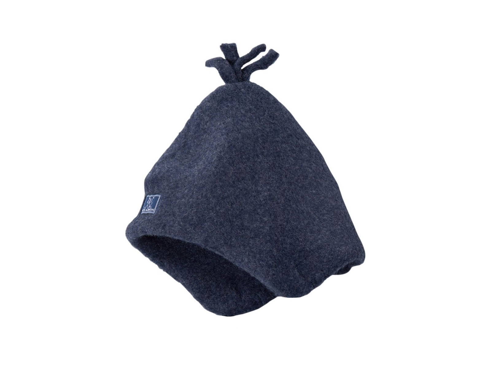 Pickapooh Baby und Kinder Mütze Bio-Schurwolle Fleece marine Gr.52