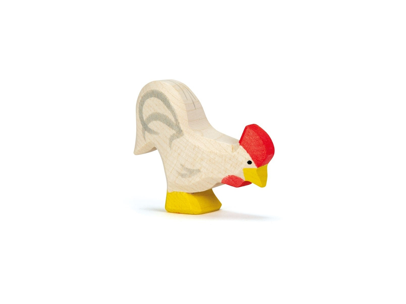 Ostheimer Hahn weiß 6 x 2 x 5 cm