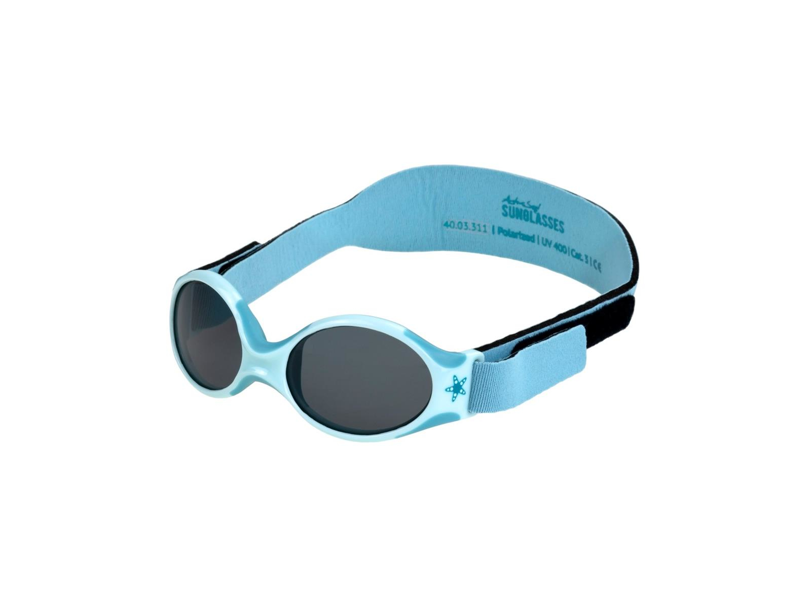 Baby Sonnenbrille Explorer polarisierend, UV 400, Whale and Dolphin Gr. 1 (0-18 Monate)