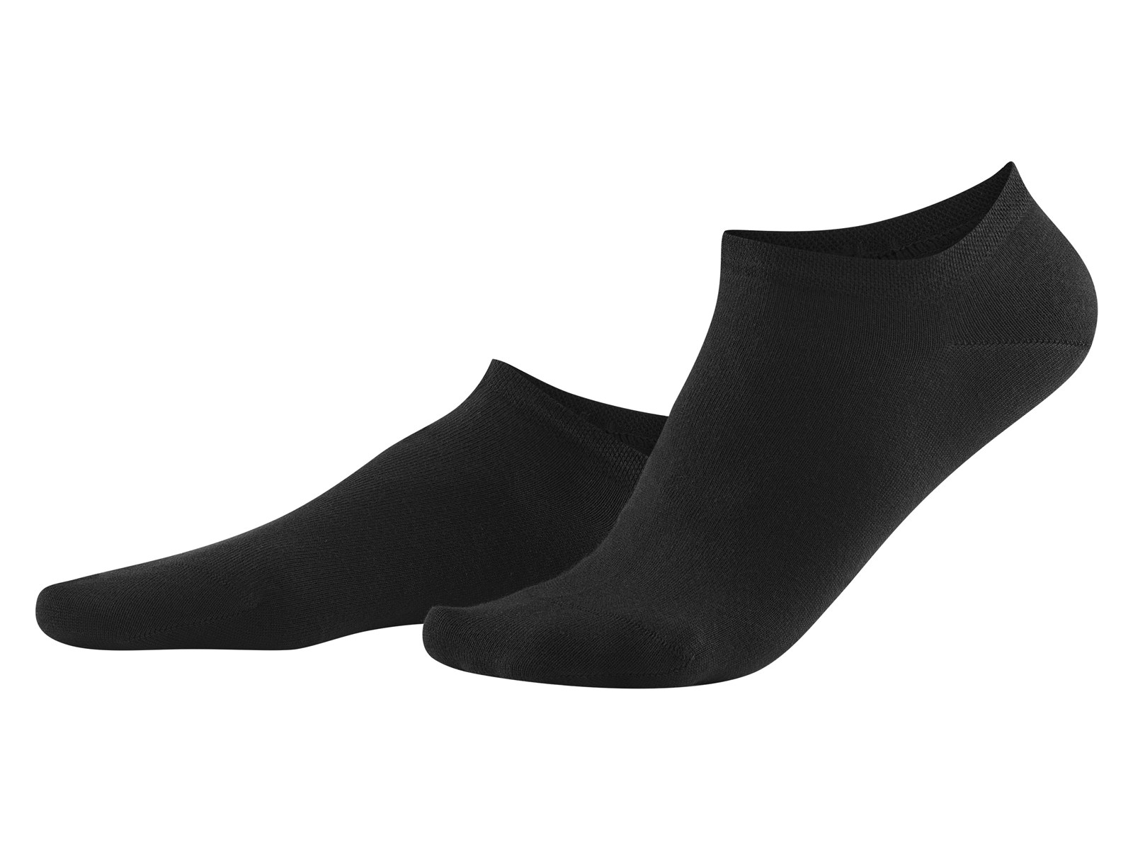 Living Crafts Sneaker-Socken "Abby", 2er-Pack, black Gr. 35-38