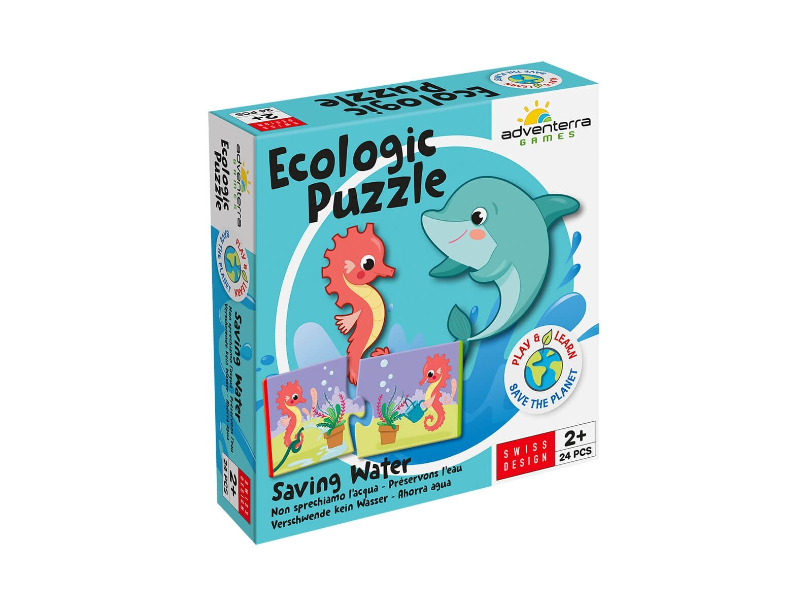 Ecologic Puzzle Verschwende kein Wasser ab 2 Jahre