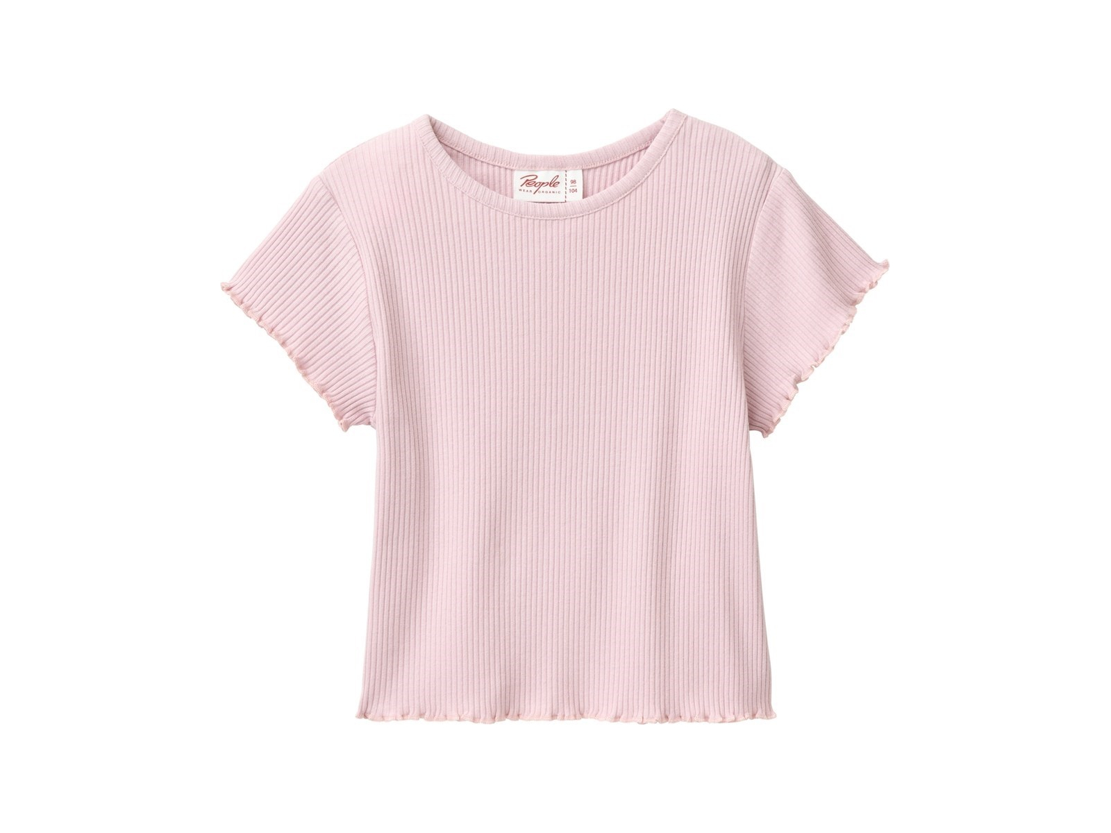 People Wear Organic Kurzarm-Shirt malve 110/116