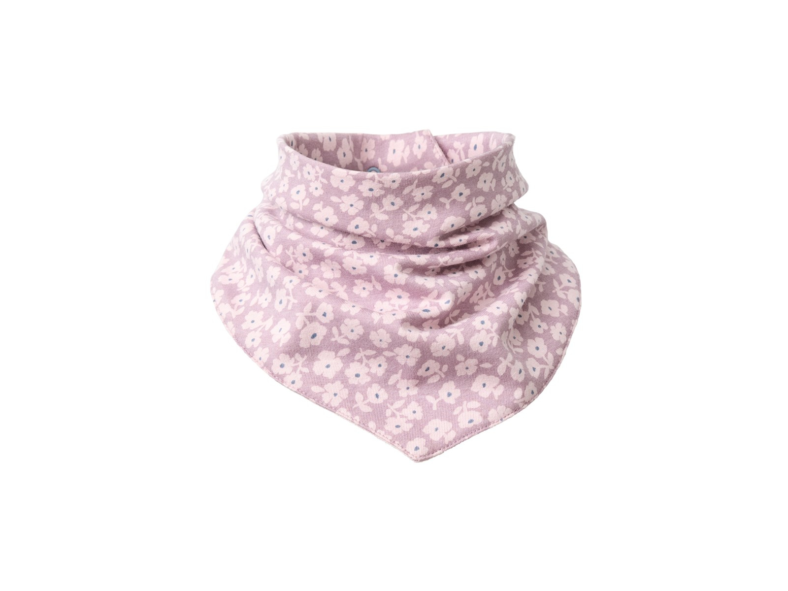 People Wear Organic Halsstuch kleine Veilchen dunkelmalve One Size