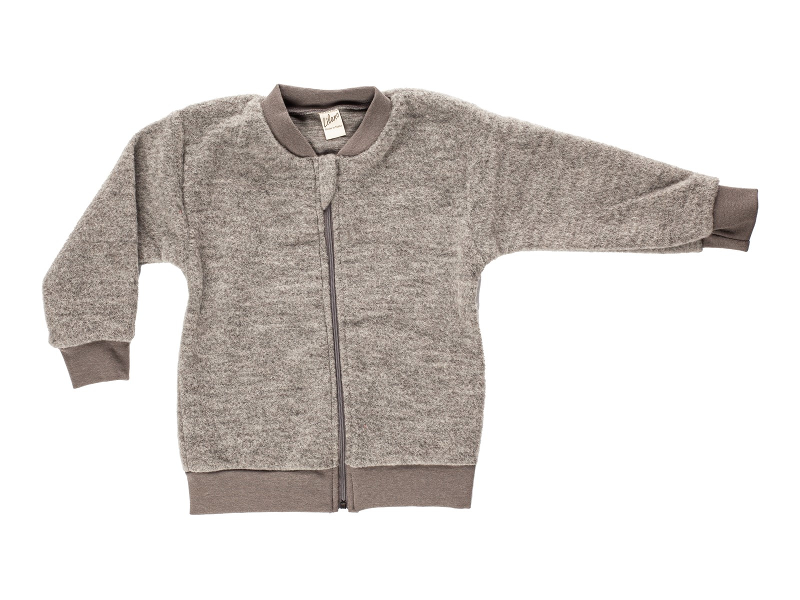 Lilano Kinder Pullover Reiskornstrick - 100% Schurwolle, Made In Germany, Gr. 80-116